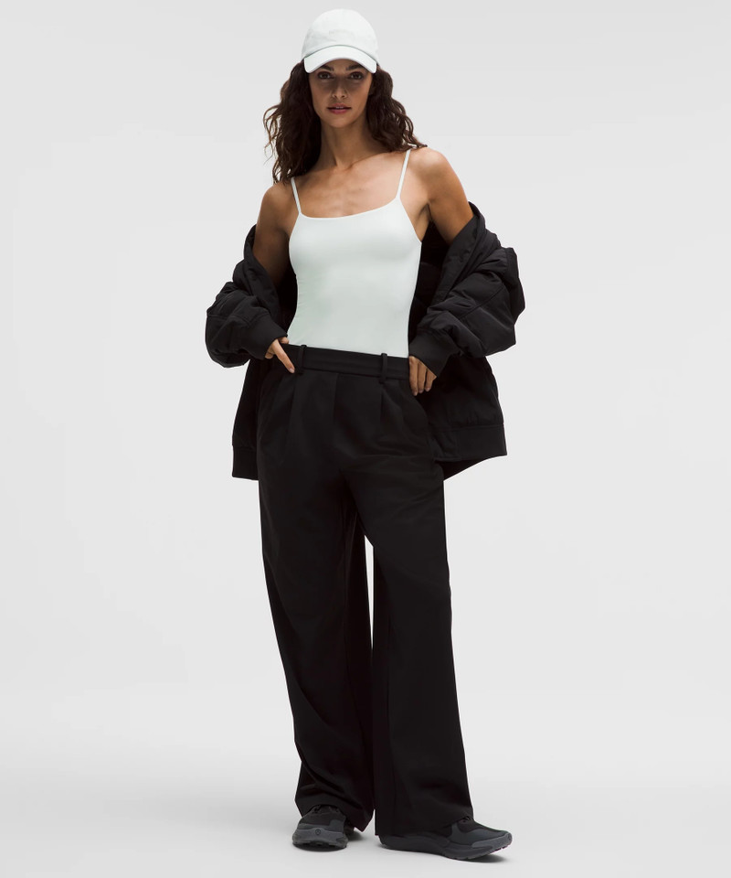 lululemon Wundermost Ultra-Soft Nulu Spaghetti-Strap Adjustable Long Cami Tank Top outlook