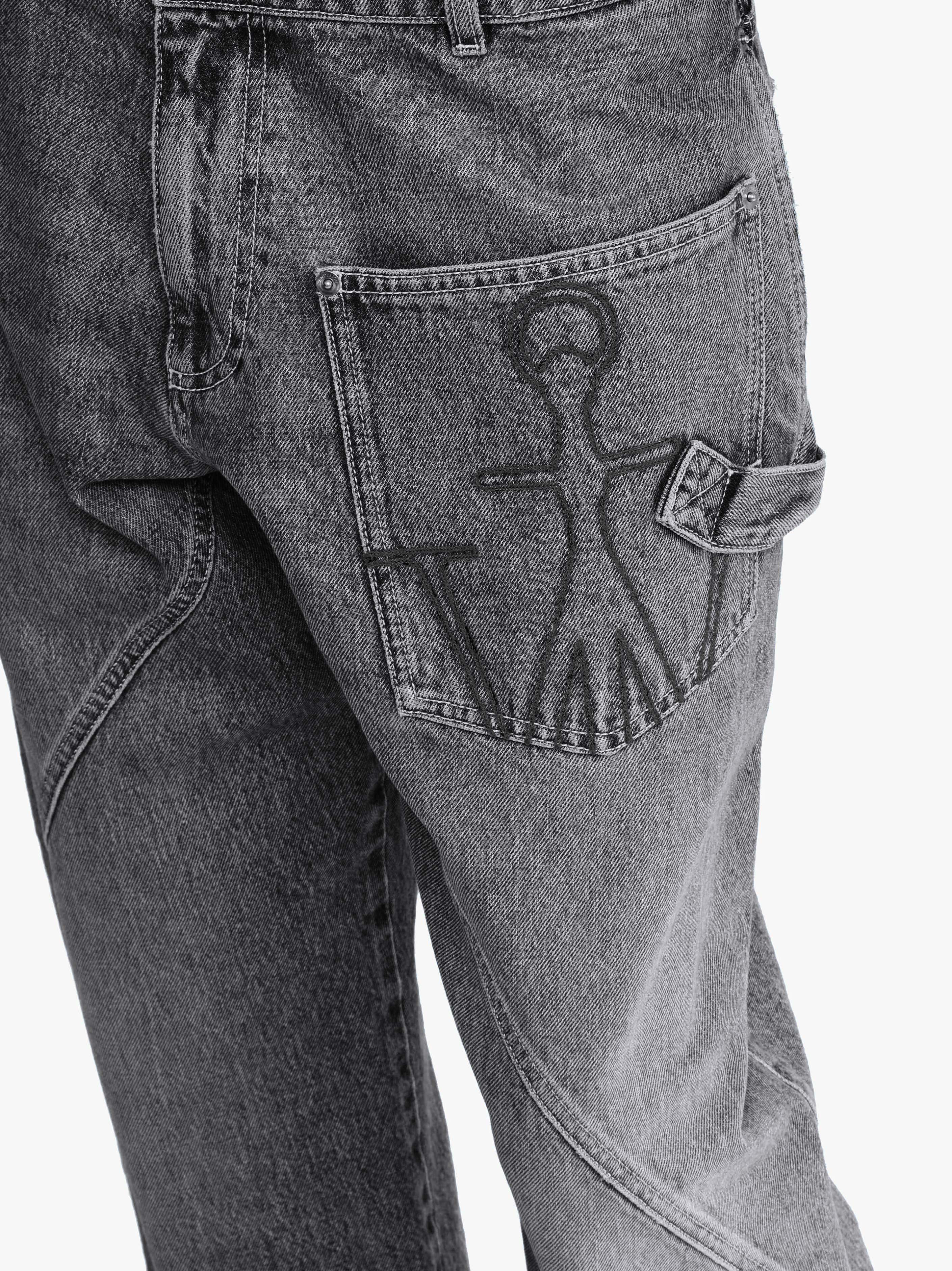 TWISTED WORKWEAR DENIM JEANS - 4