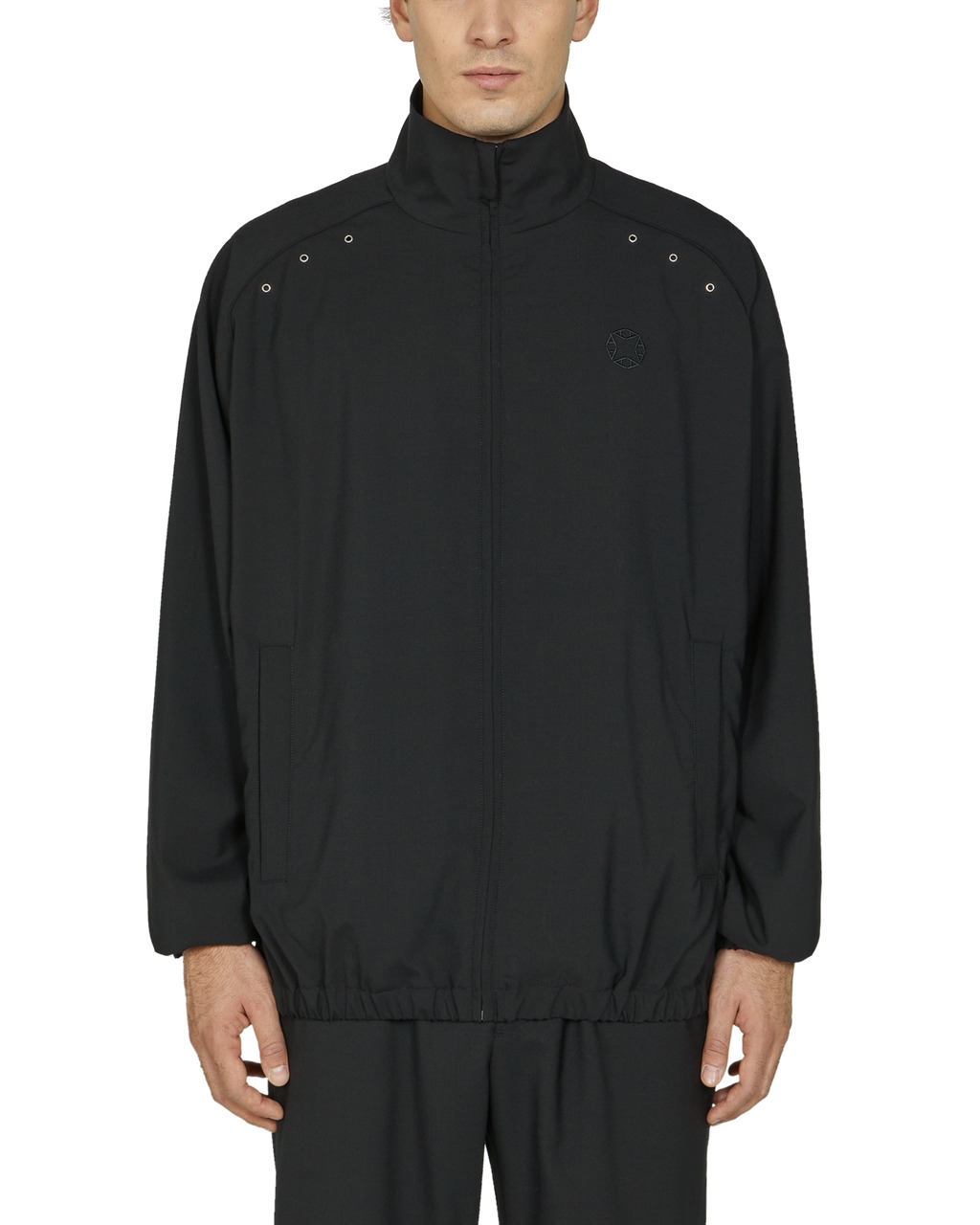 TAILORED TRACKTOP WITH EYELETS - 2