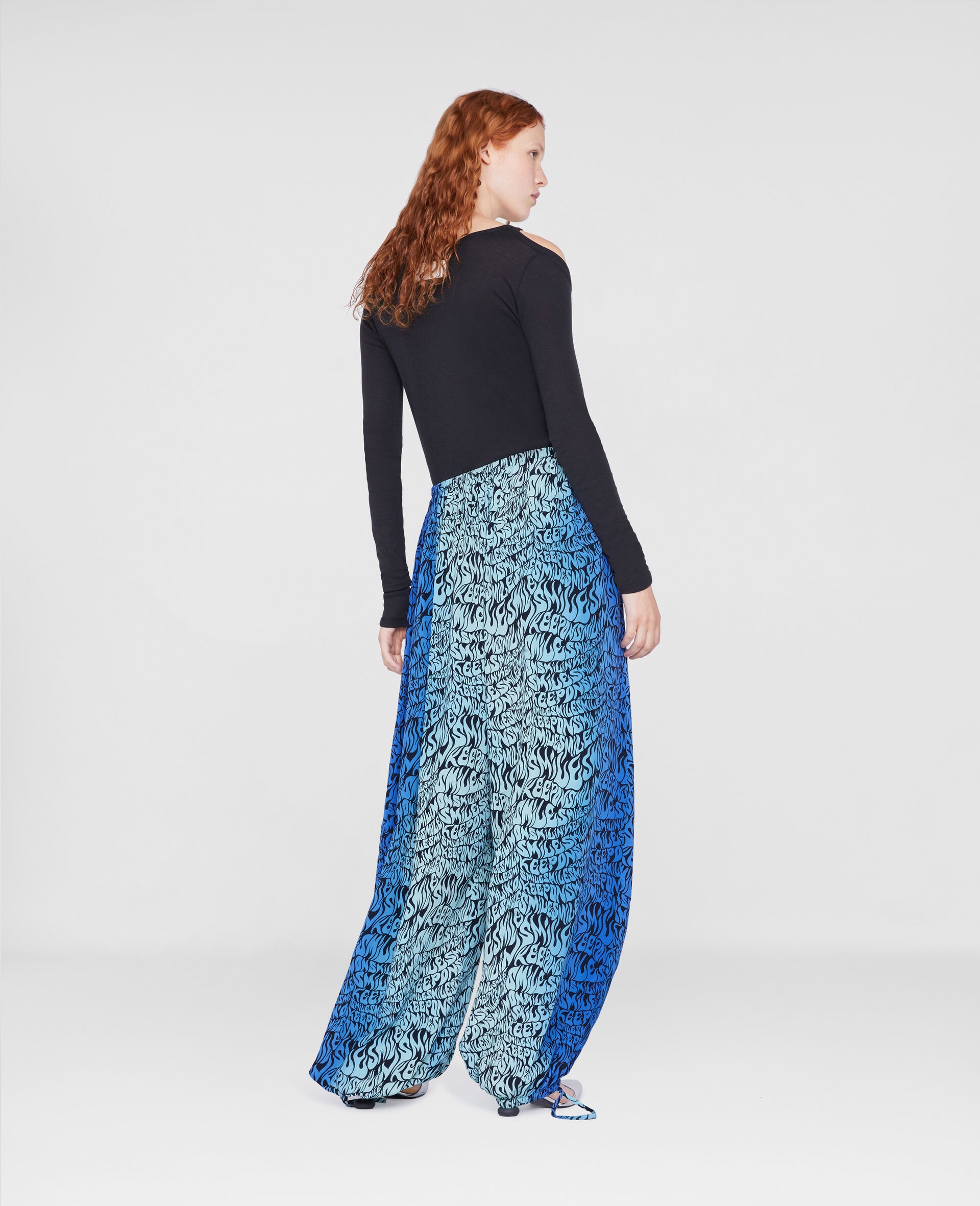 Harem Silk Pants - 3