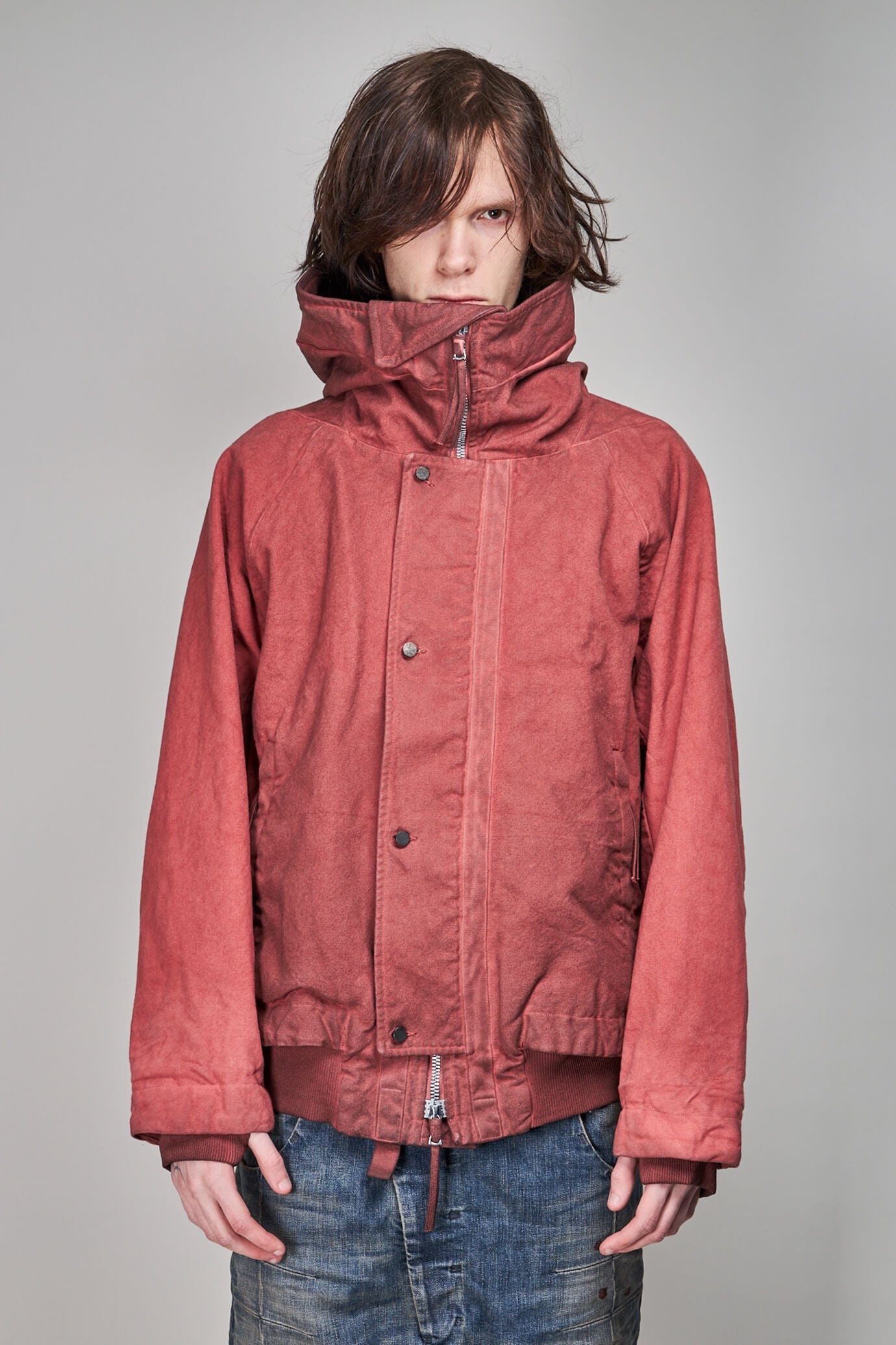 Parka Jacket 1.2, faded dirty rose - 1