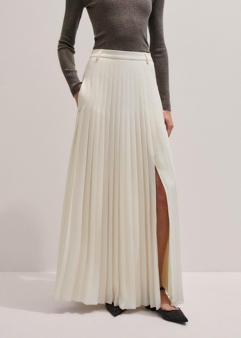 Slit Full-Length Skirt 3