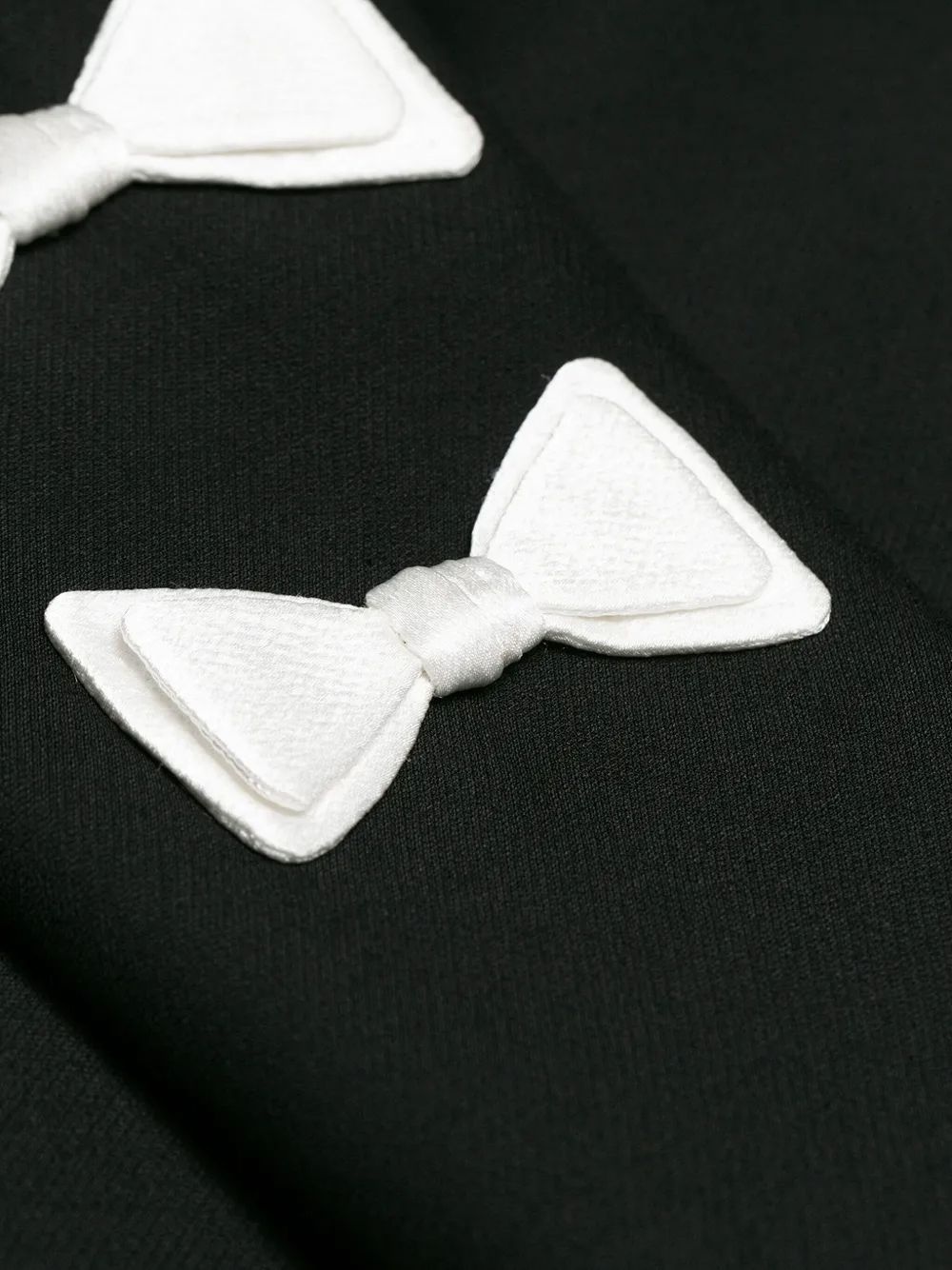 bow-detailed mini dress - 3