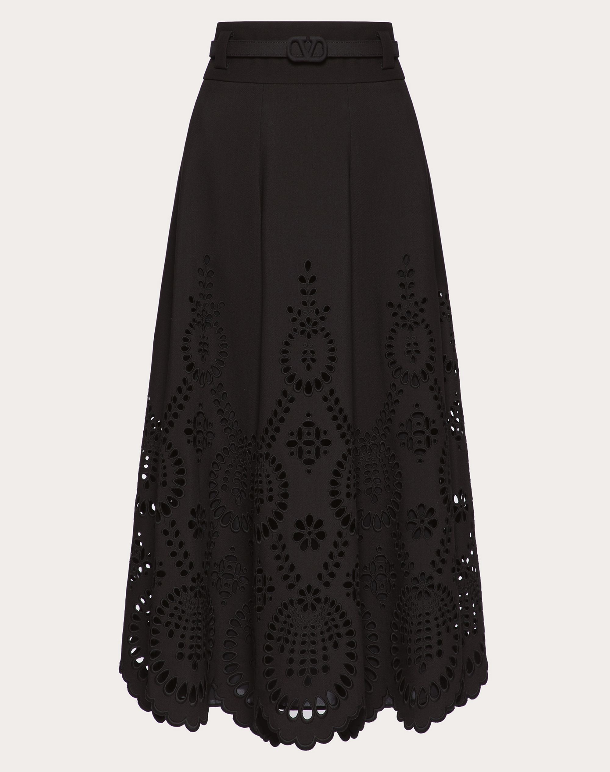 VALENTINO SAN GALLO EDITION SKIRT IN CREPE COUTURE - 1