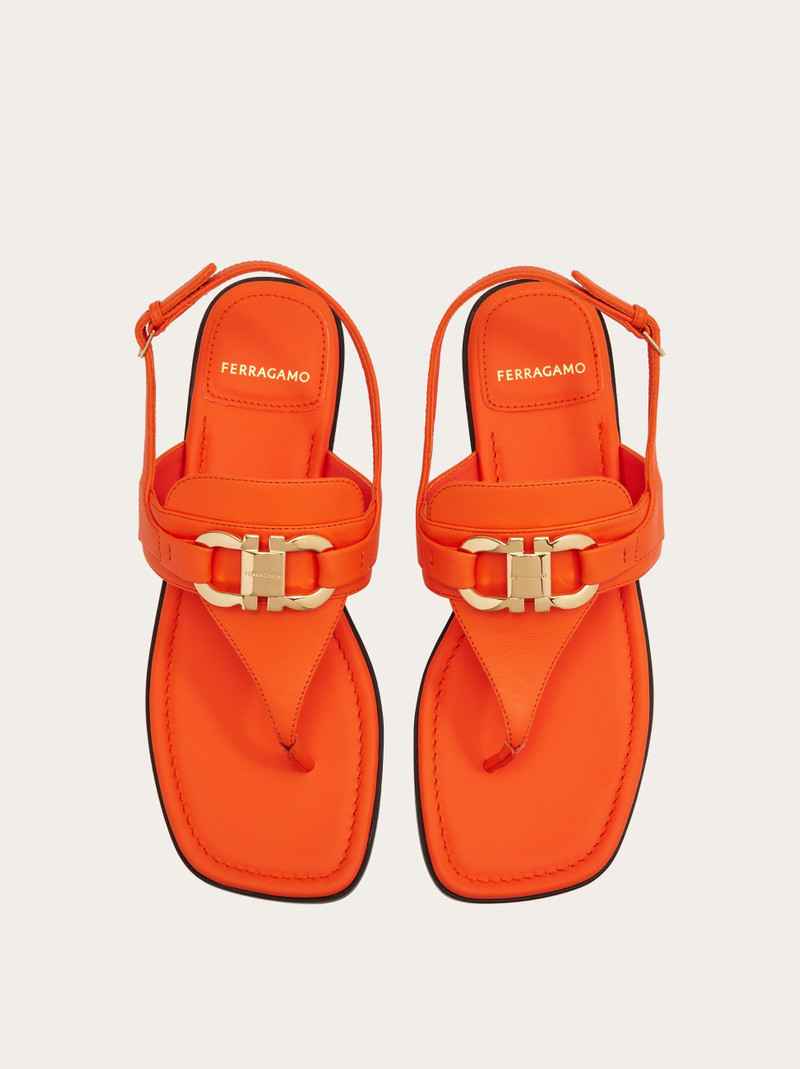 Gancini ornament sandal 2
