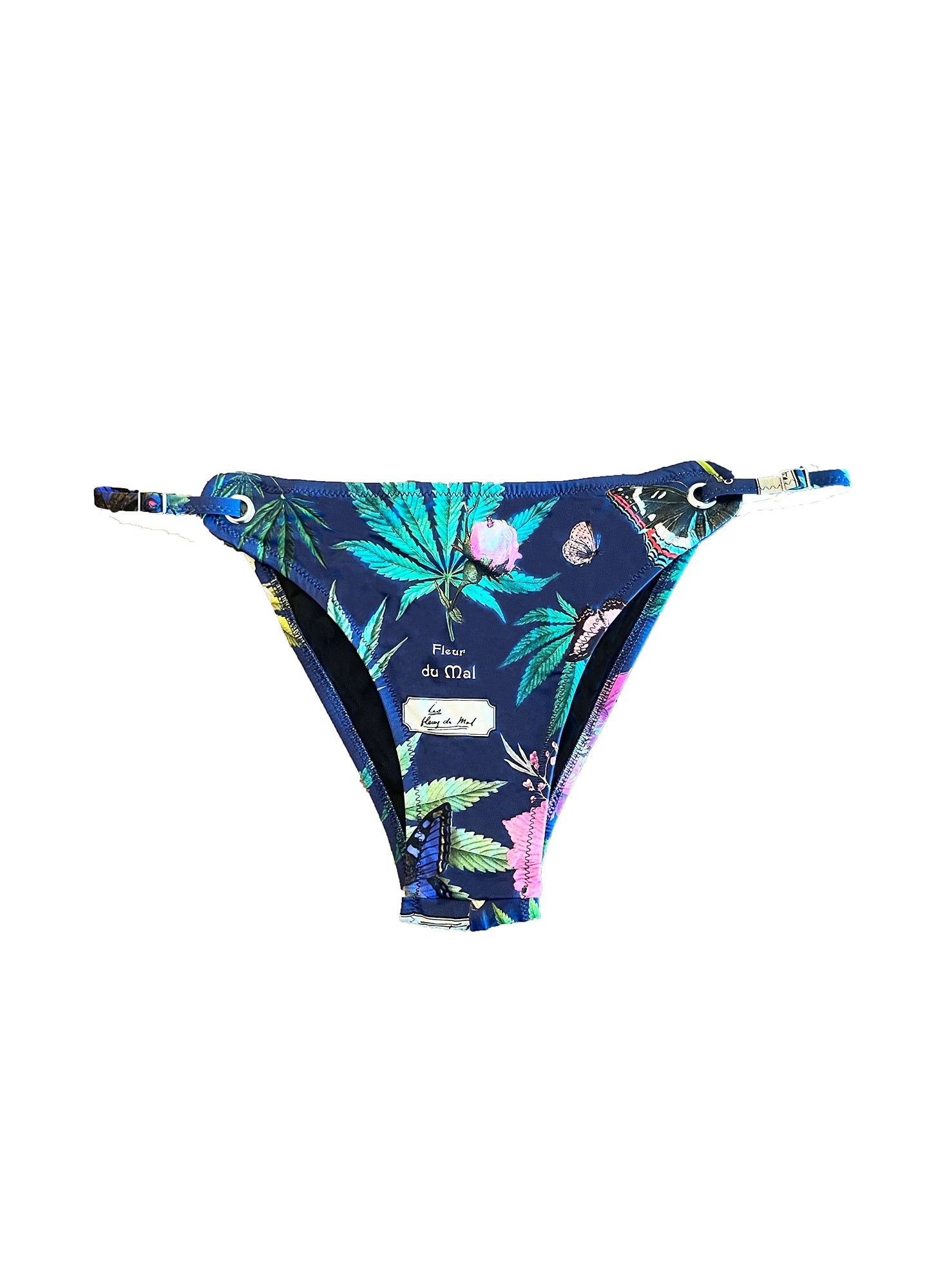 Botanical Grommet Bikini Bottom - 1