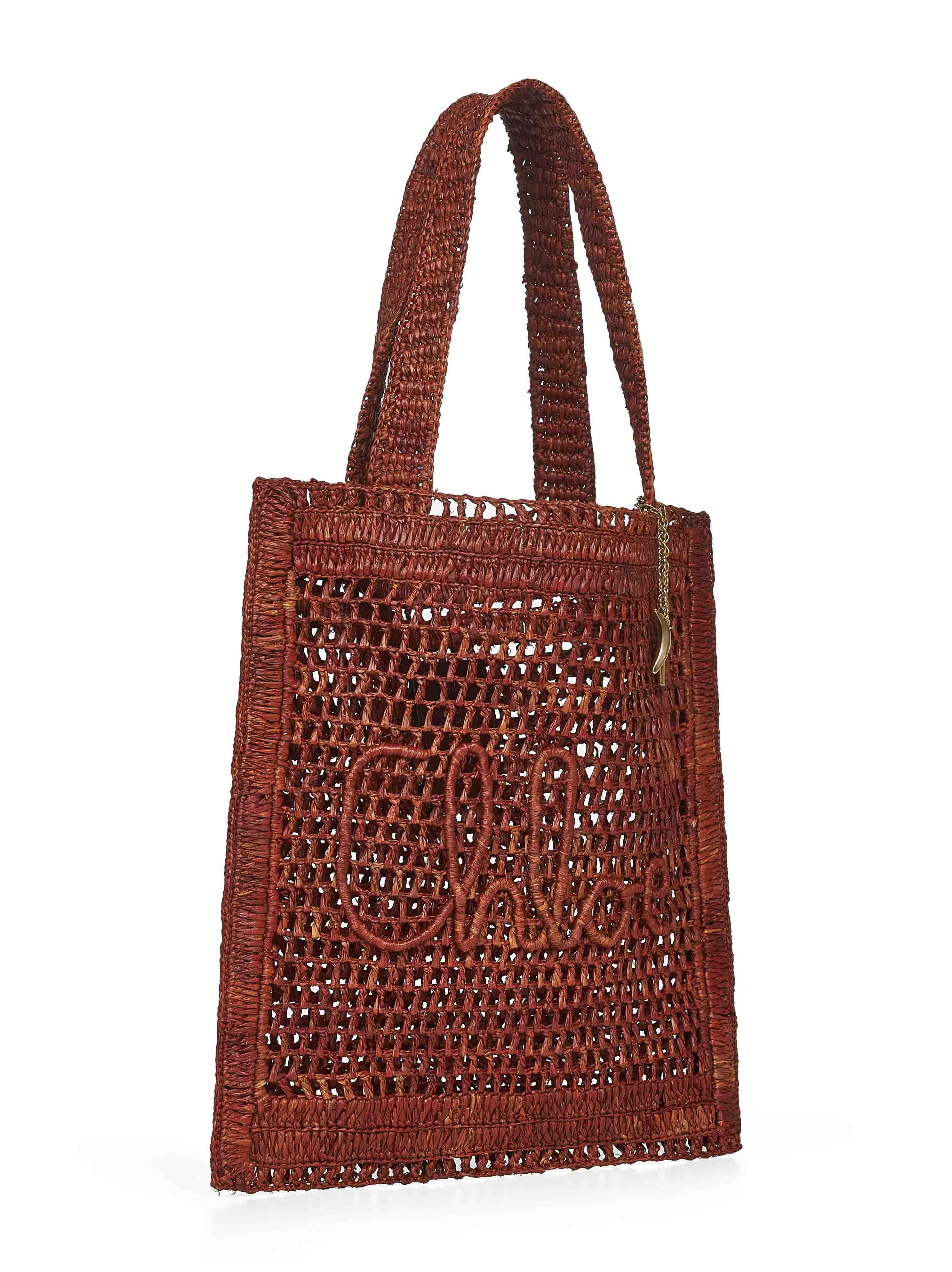 Brown Summer Banana tote bag - 2