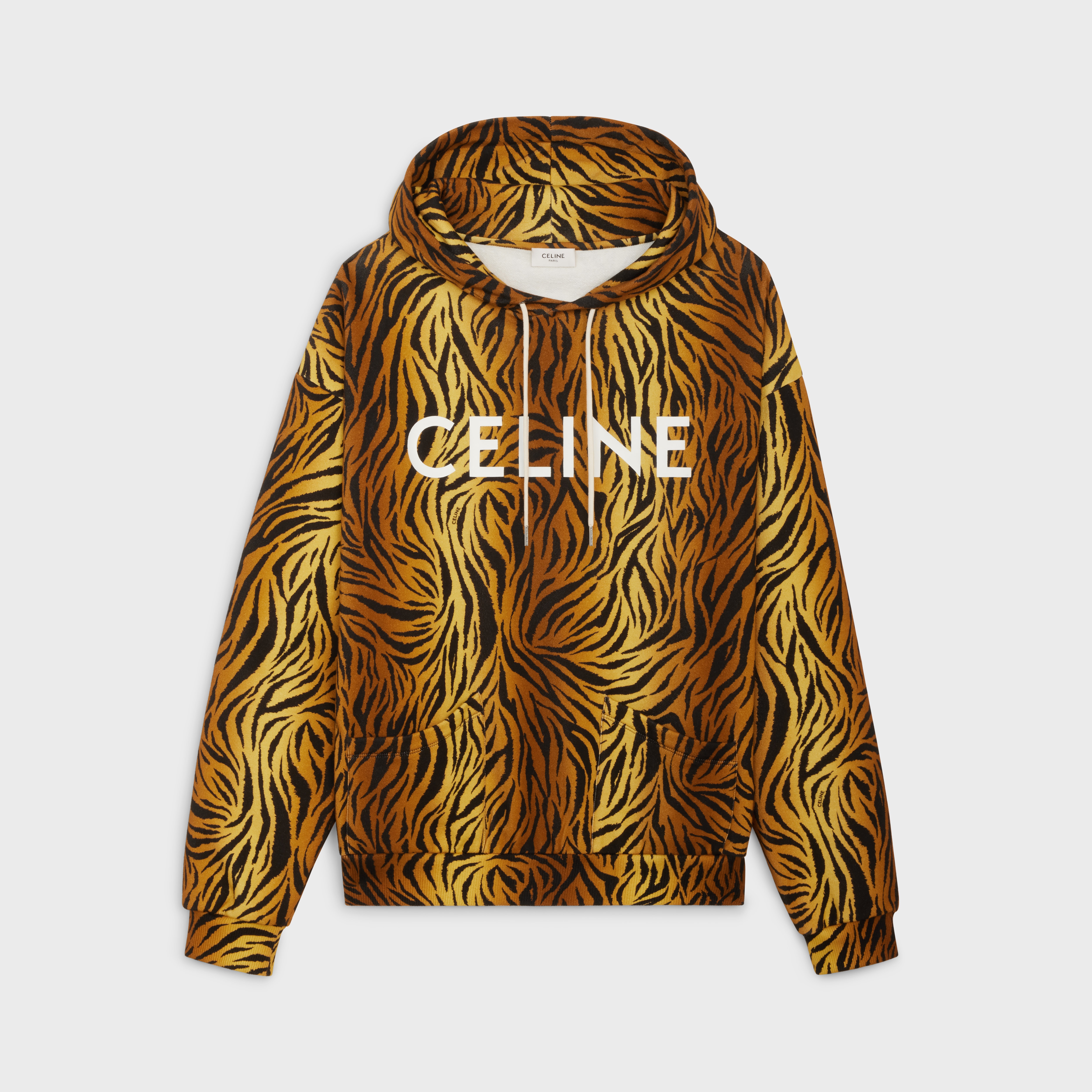 CELINE HOODIE IN COTTON FLEECE - 1