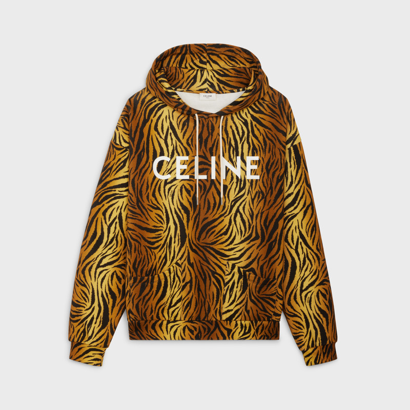 CELINE HOODIE IN COTTON FLEECE 1