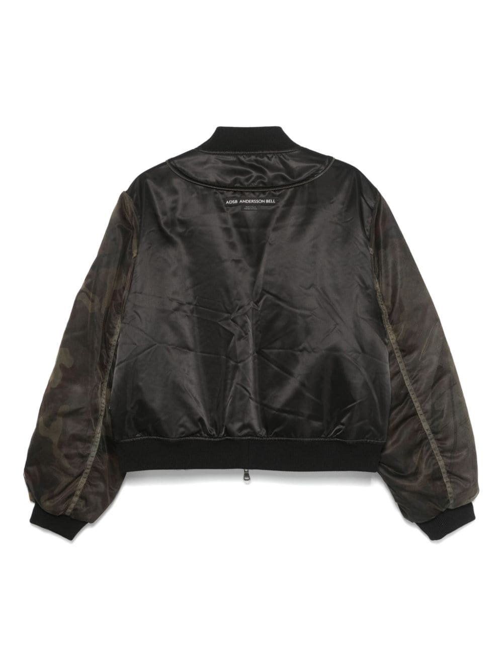 mesh-sleeve bomber jacket - 2