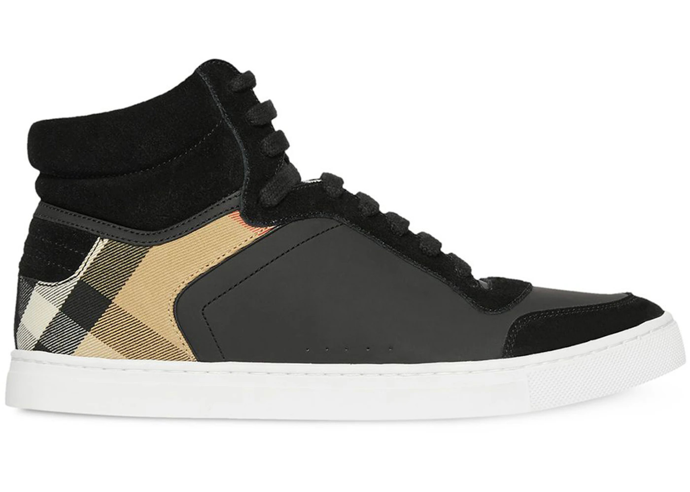Burberry House Check High Top sneakers Black Archive Beige - 1