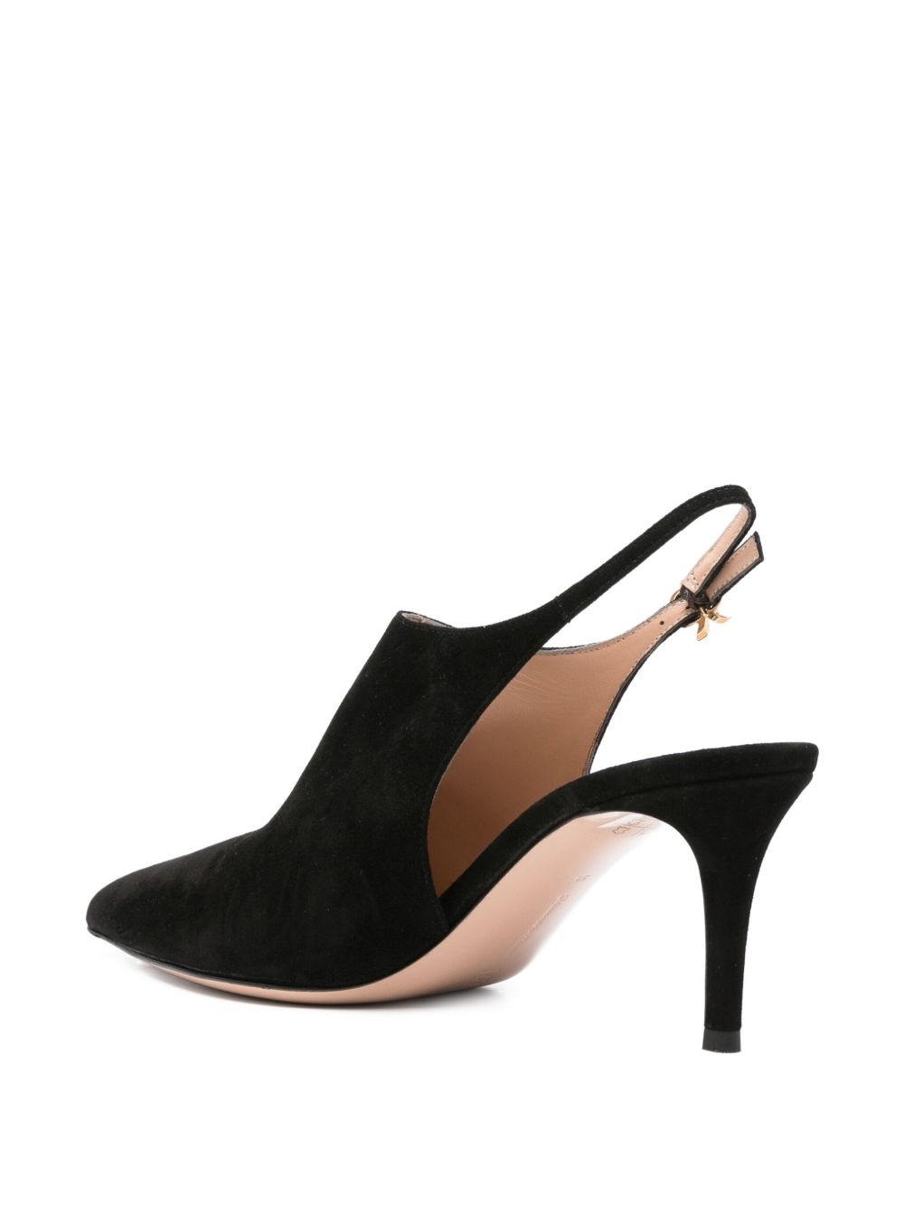80mm slingback pointed-toe pumps - 3