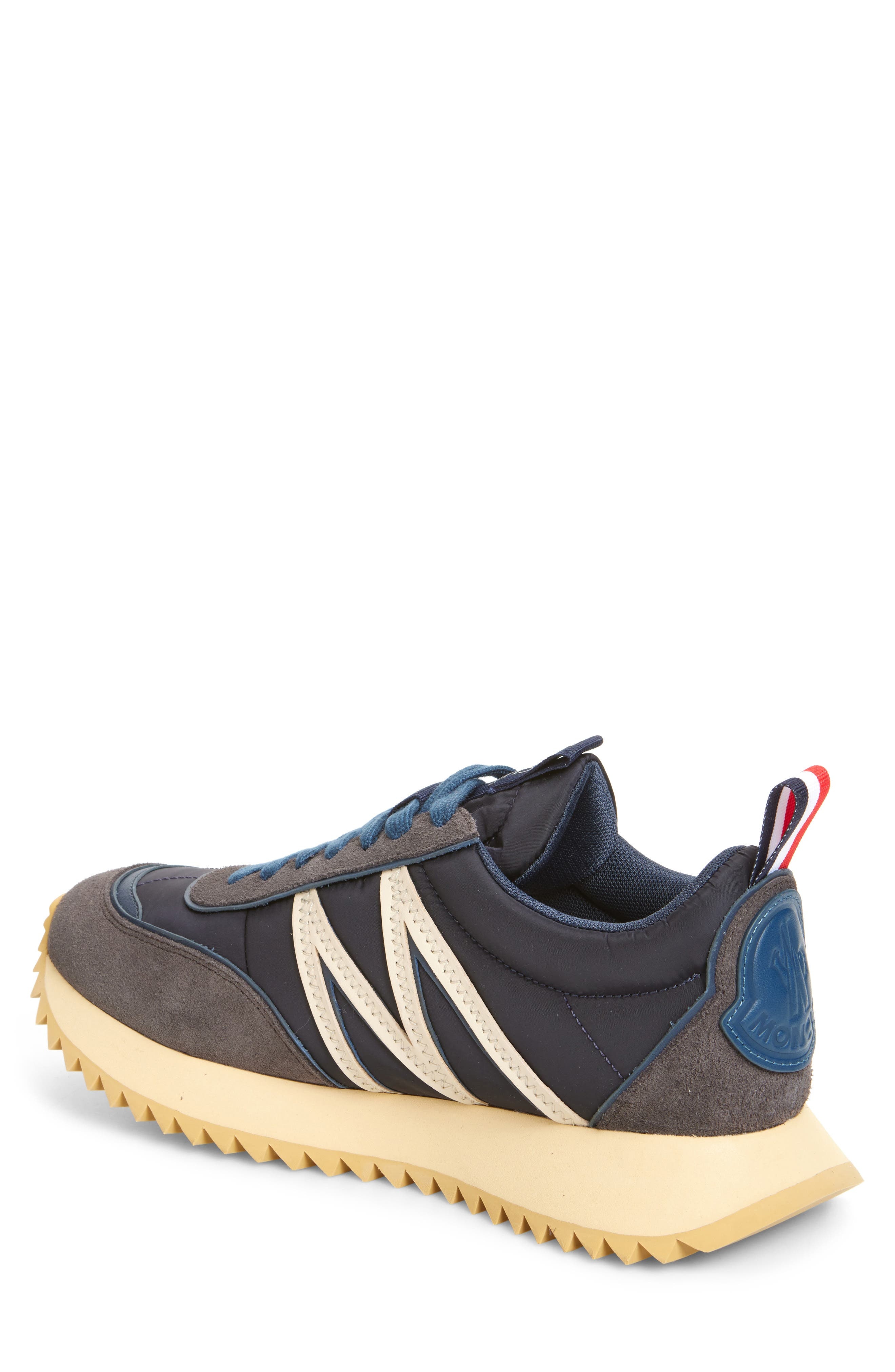 Moncler Pacey Low Top Sneaker in Navy at Nordstrom - 2