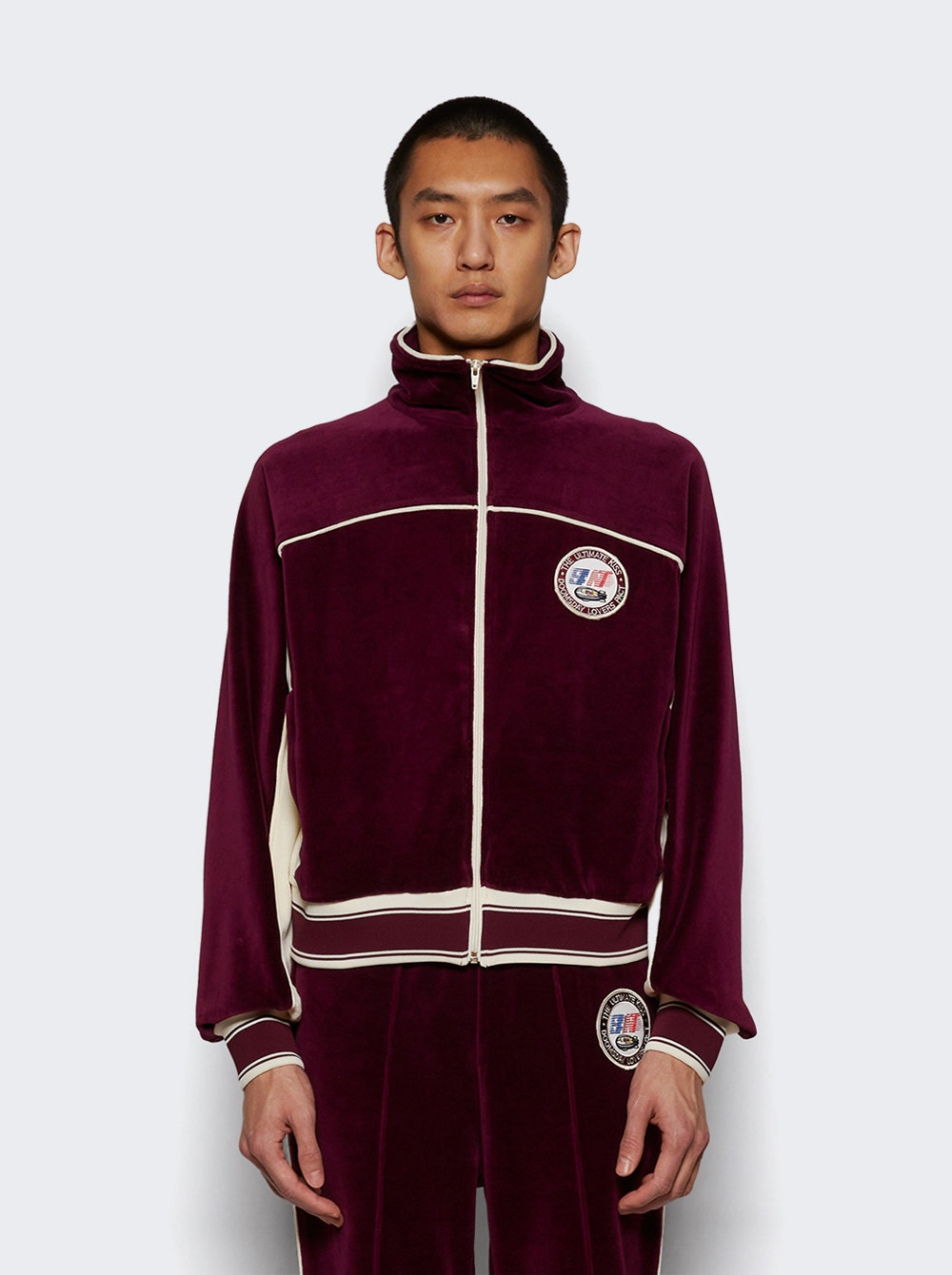 Lm Track Jacket Burgundy - 2