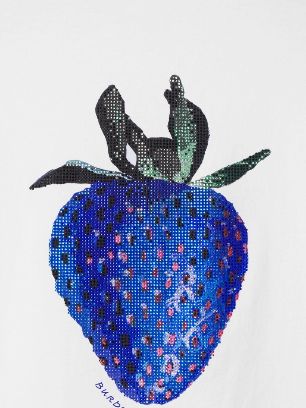 strawberry-print cotton T-shirt - 5