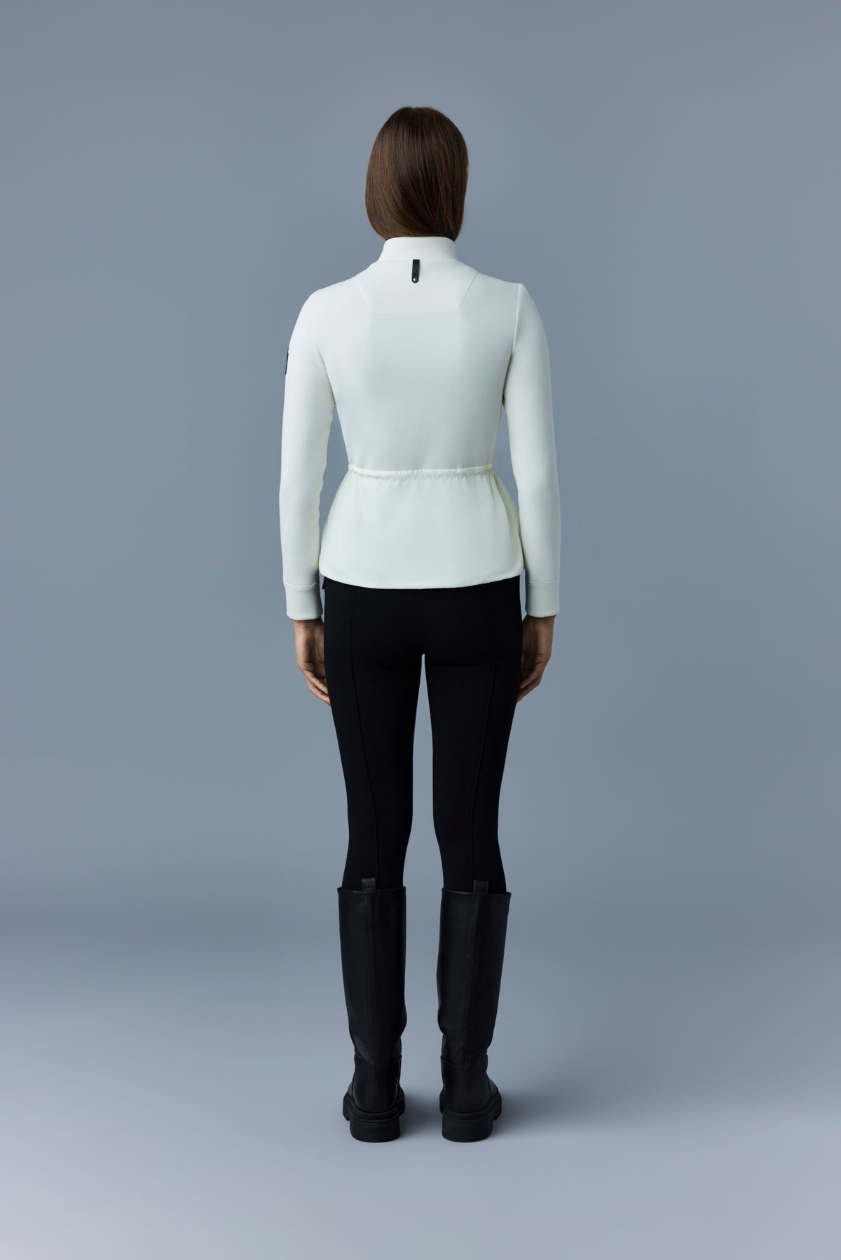 JOYCE Hybrid jacket with peplum - 5