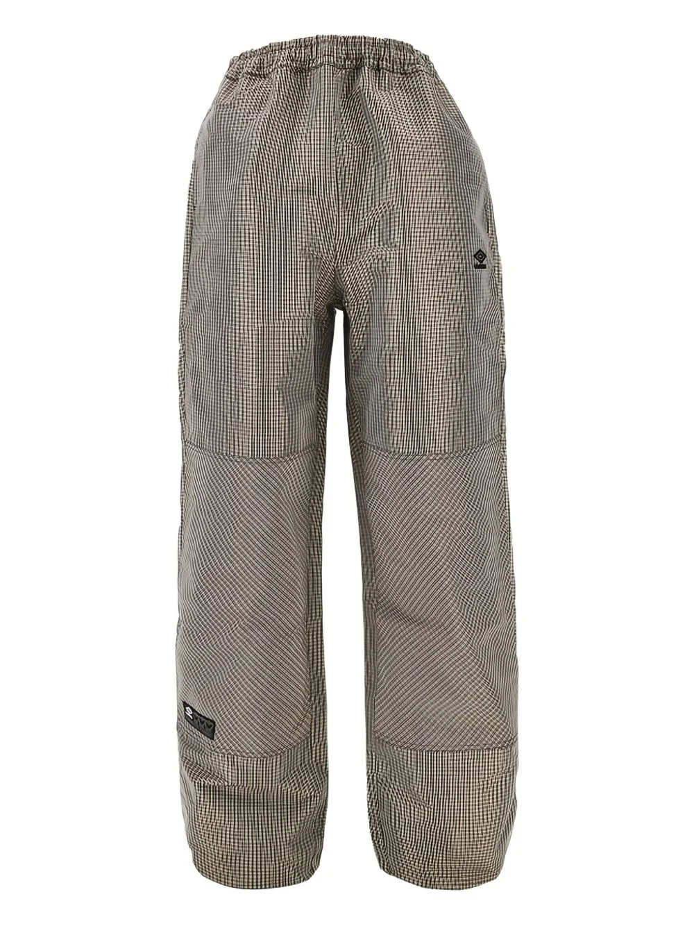 x Slam Jam elasticated check trousers - 1