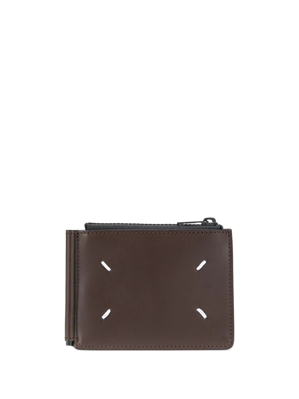 signature four-stitch logo wallet - 1