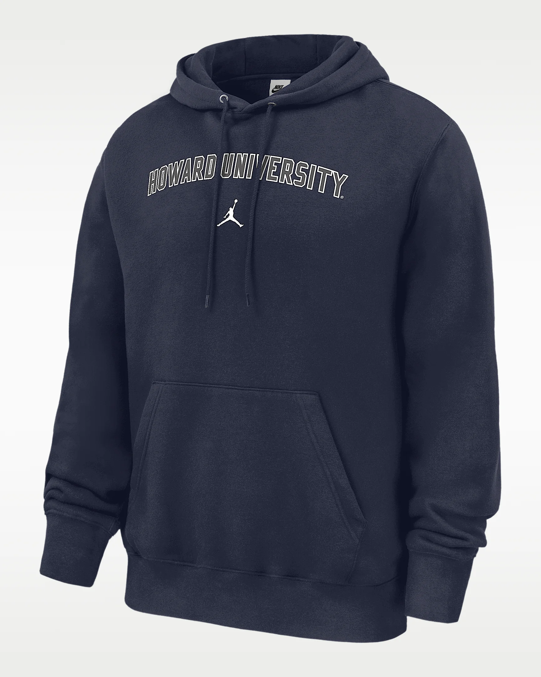Nike College (Howard University) Men's Club Fleece Pullover Hoodie - 1