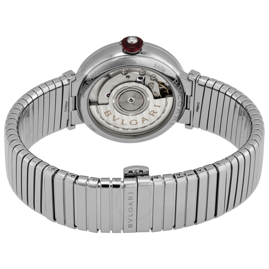 Bvlgari Lucea Automatic Diamond Mother of Pearl Dial Ladies Watch 103100 - 3