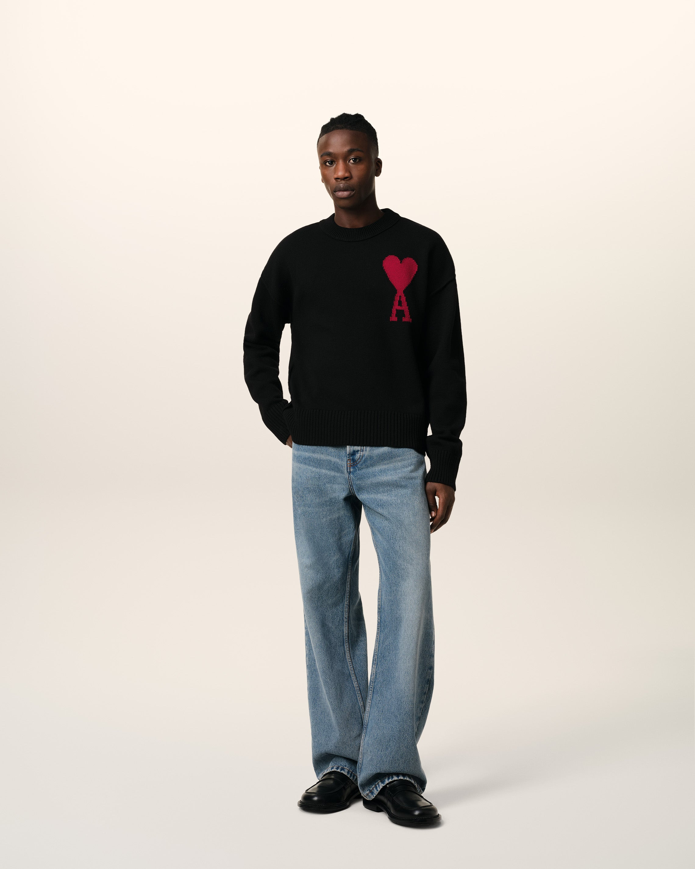 RED AMI DE COEUR SWEATER - 2