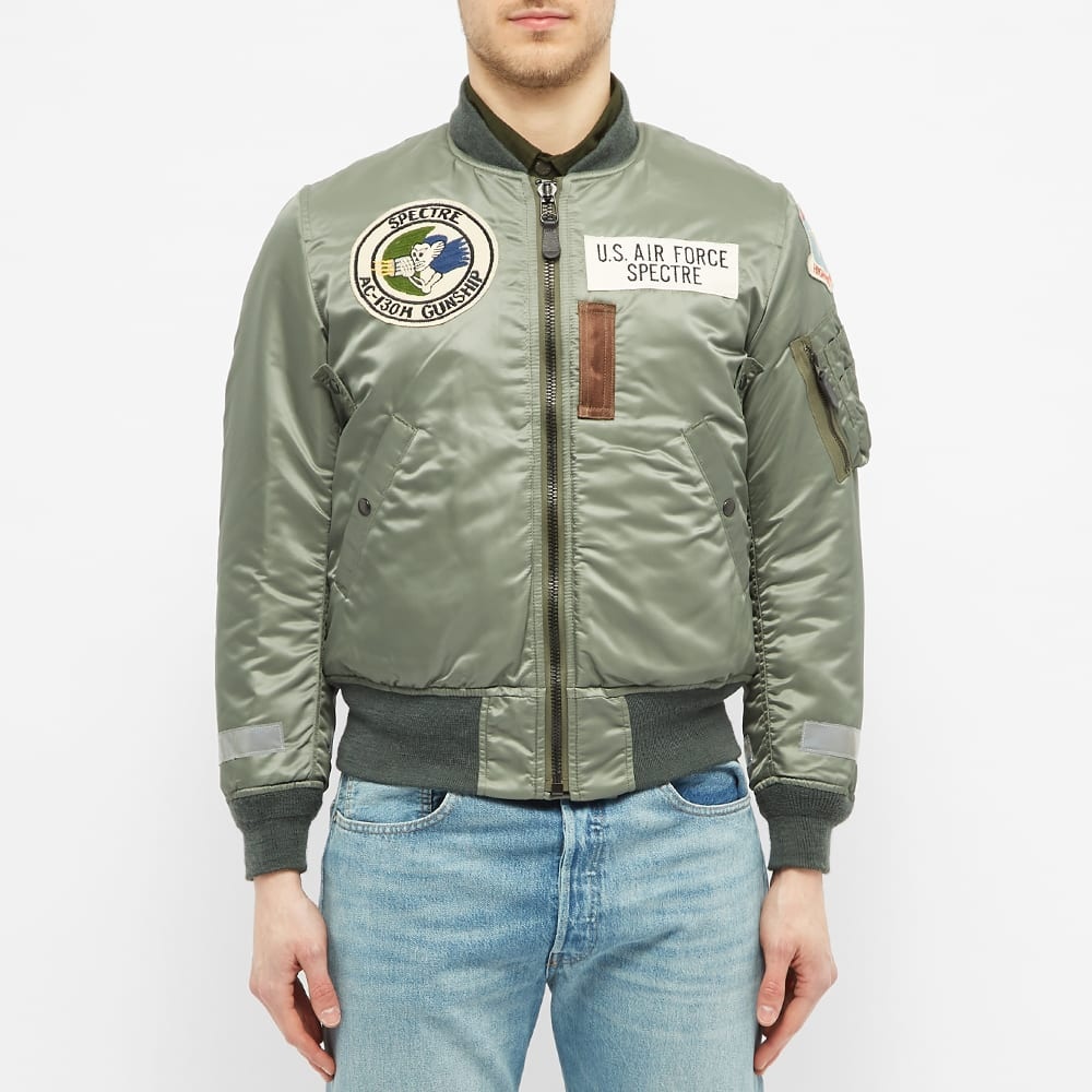 The Real McCoy's Type MA-1 Laosian Highway Patrol Flight Jacket - 6