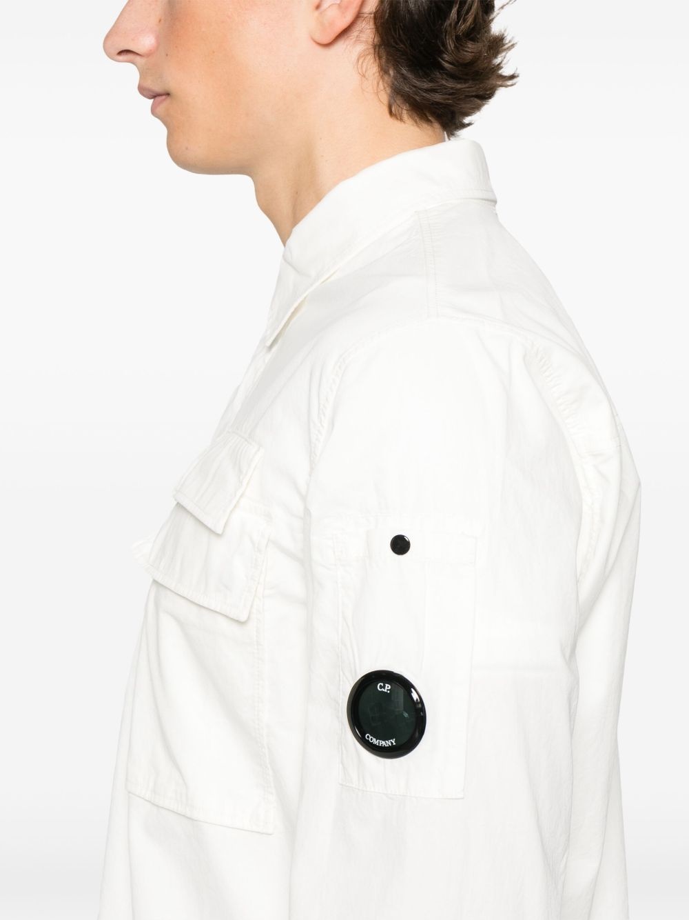 Lens-detailed shirt - 5