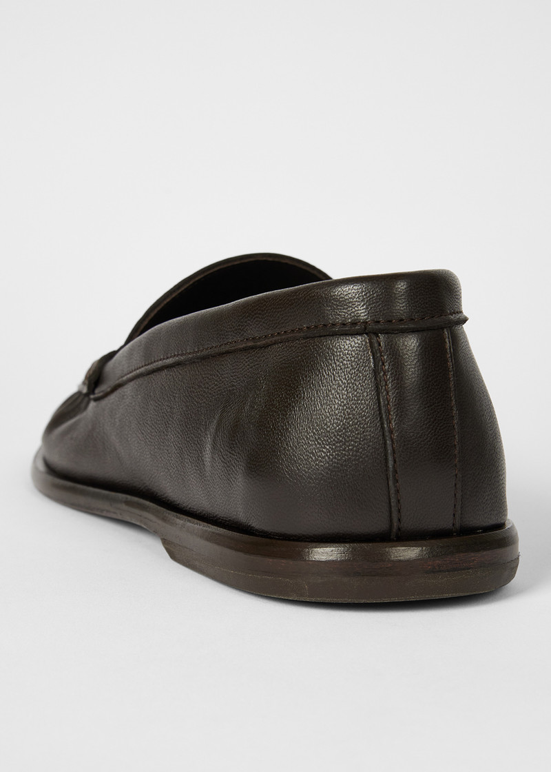 Paul Smith Dark Brown 'Faron' Loafers outlook