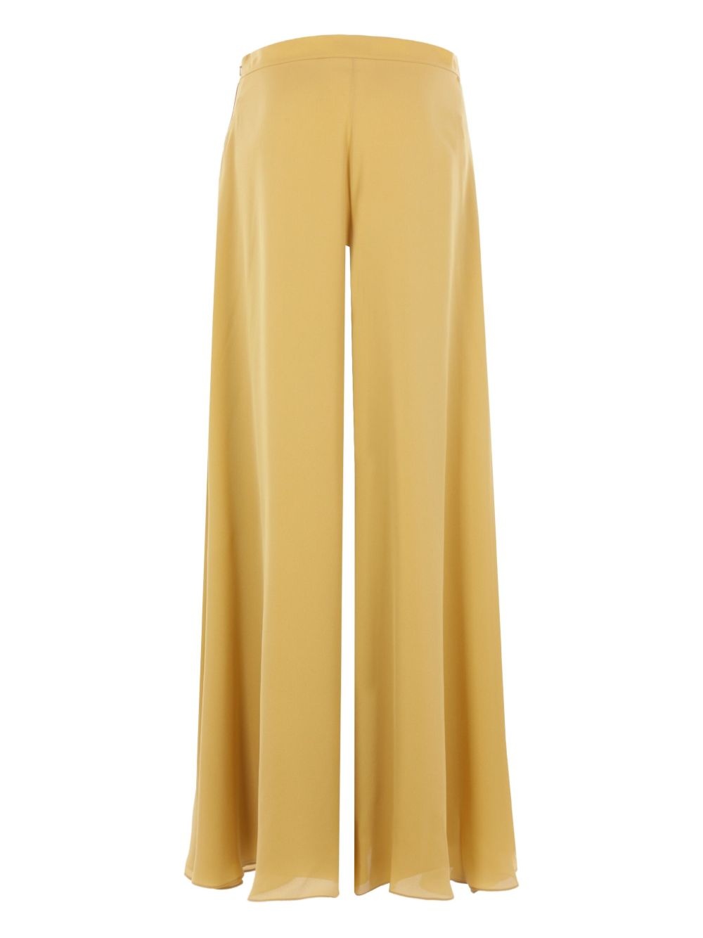 wide-leg silk trousers - 2
