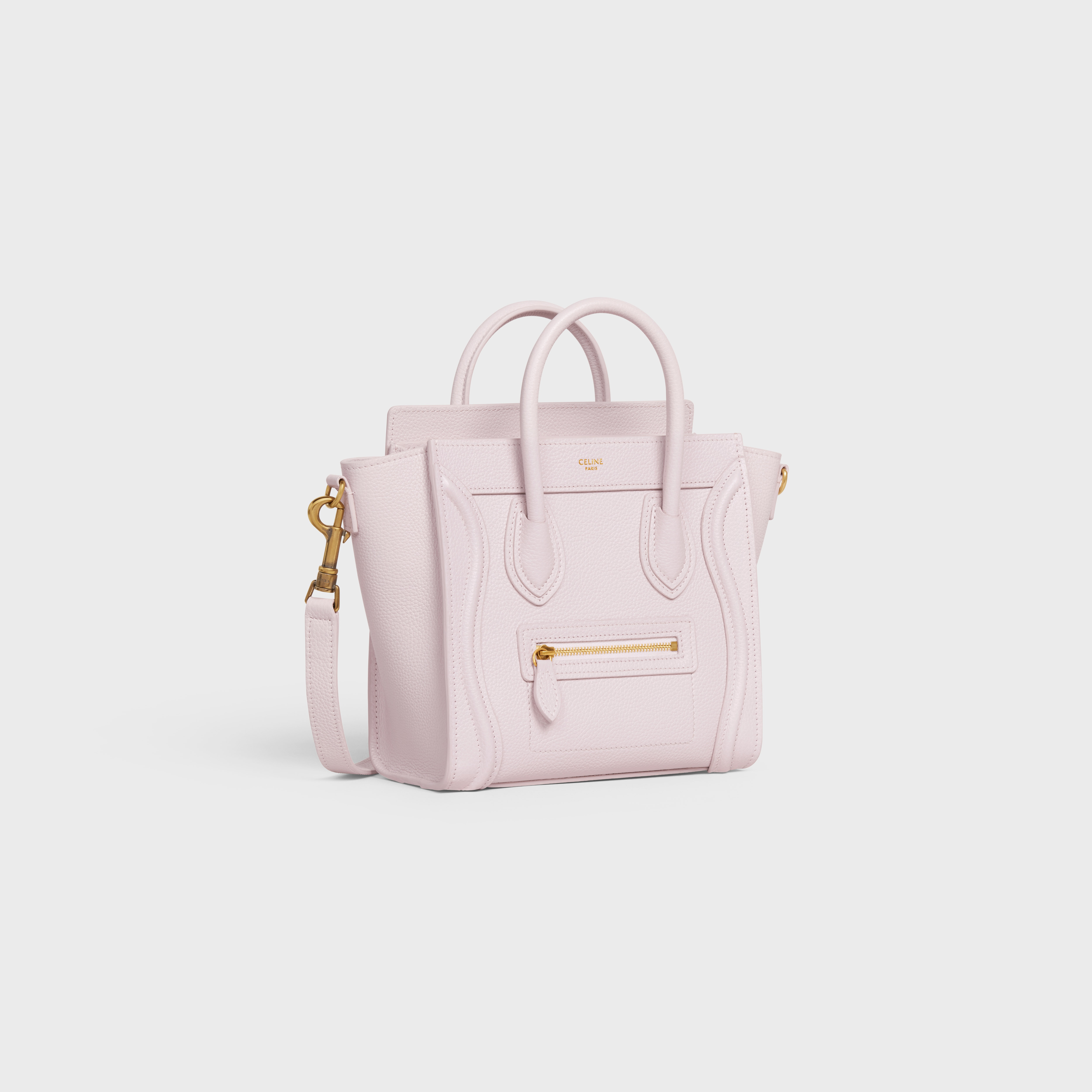 Nano Luggage bag in drummed calfskin 2