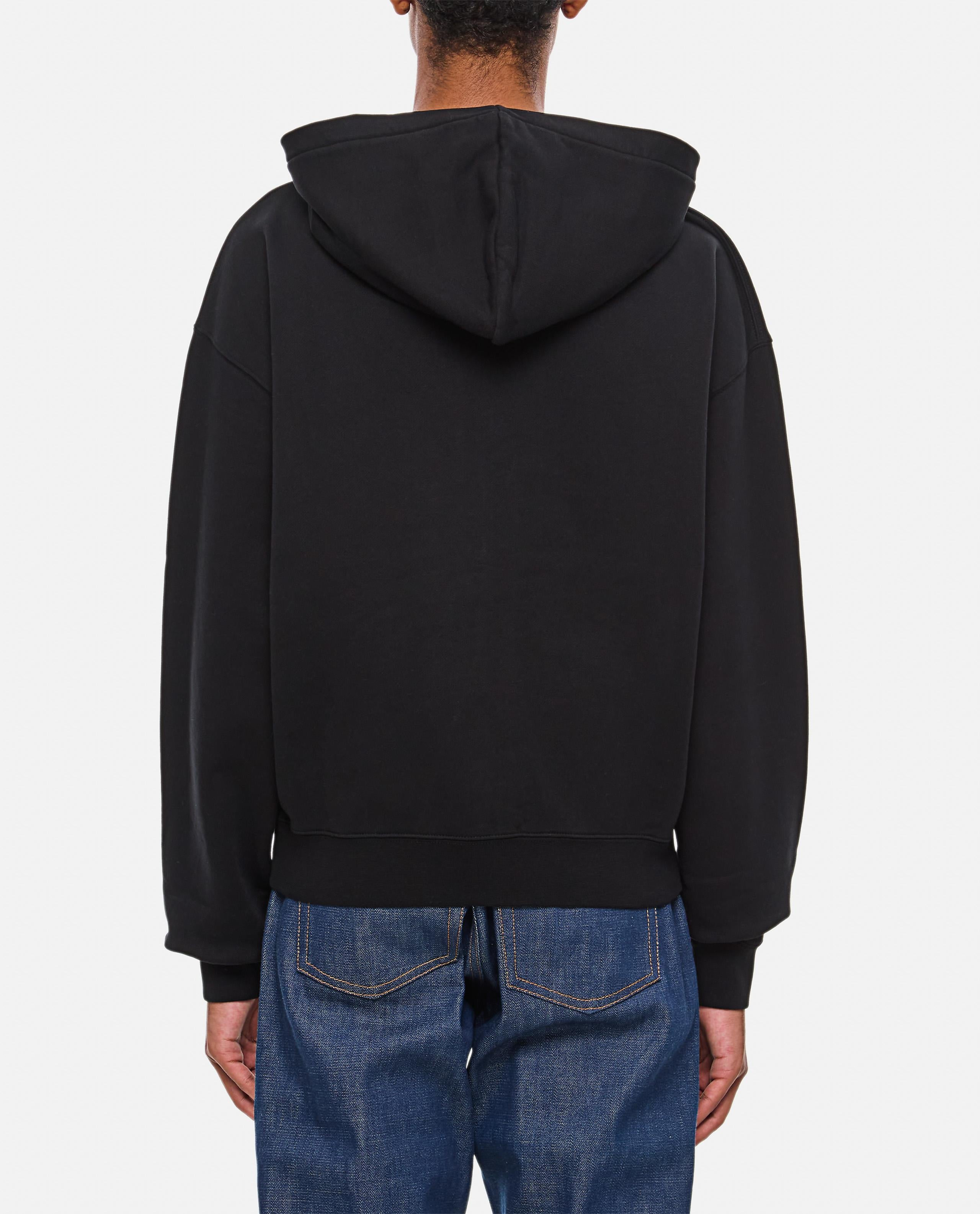 ZIPPED COTTON SWEATSHIRT - 3
