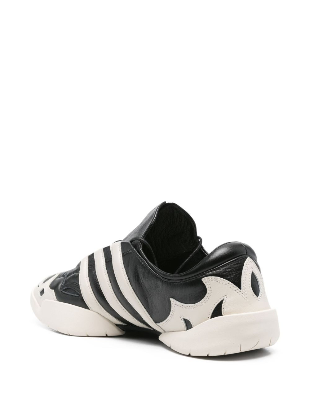 leather flame trainers - 3