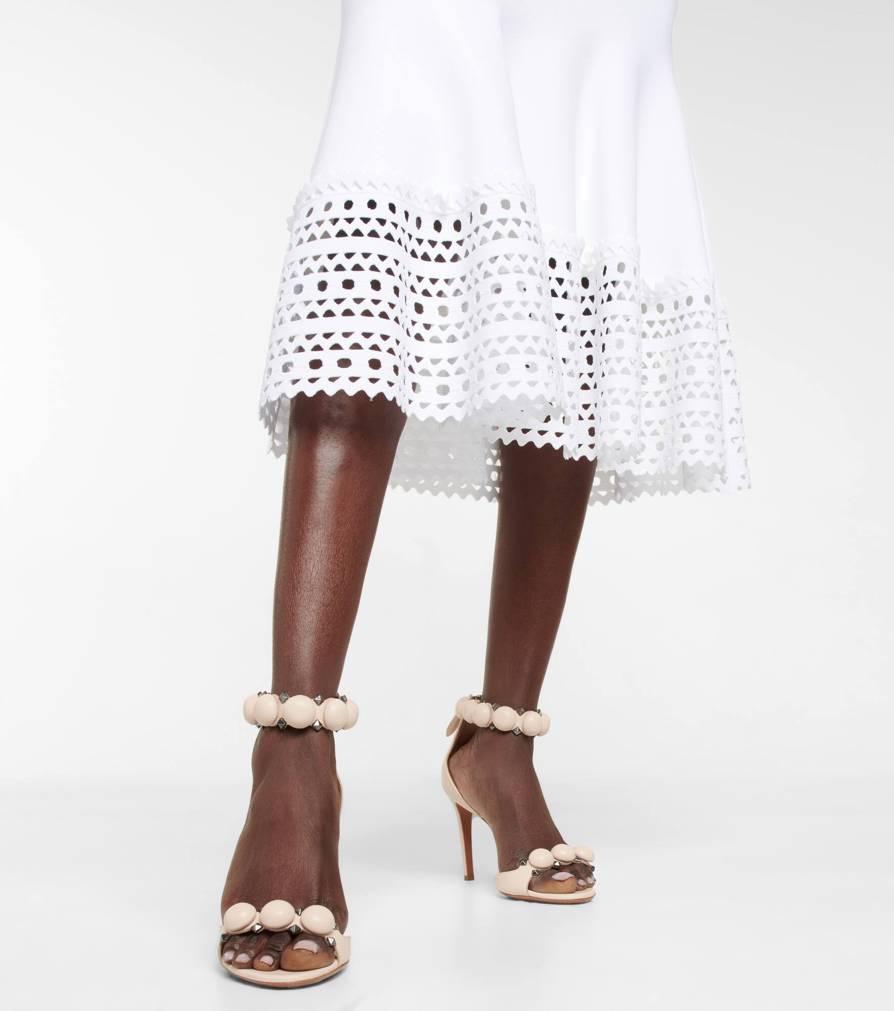 La Bombe 90 leather sandals - 4