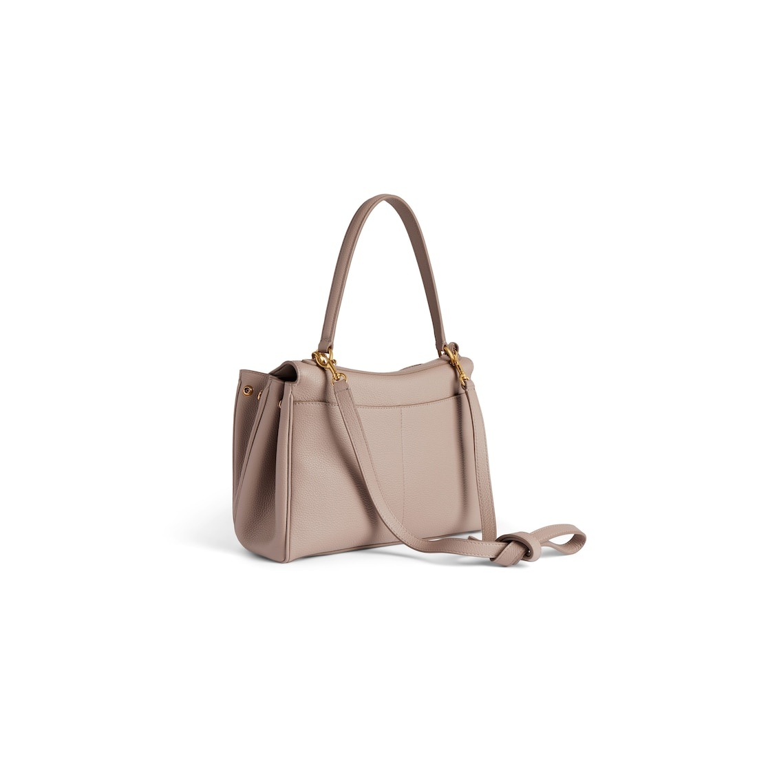 Women's Rodeo Handbag Small Grained Calfskin in Sesame - 3