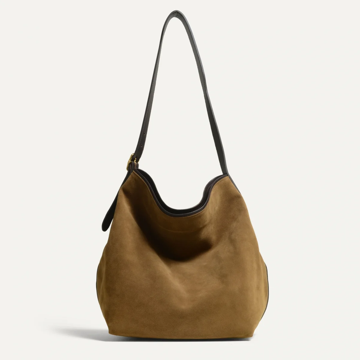 SOFIA BUCKET BAG - HAZELNUT BROWN - 1