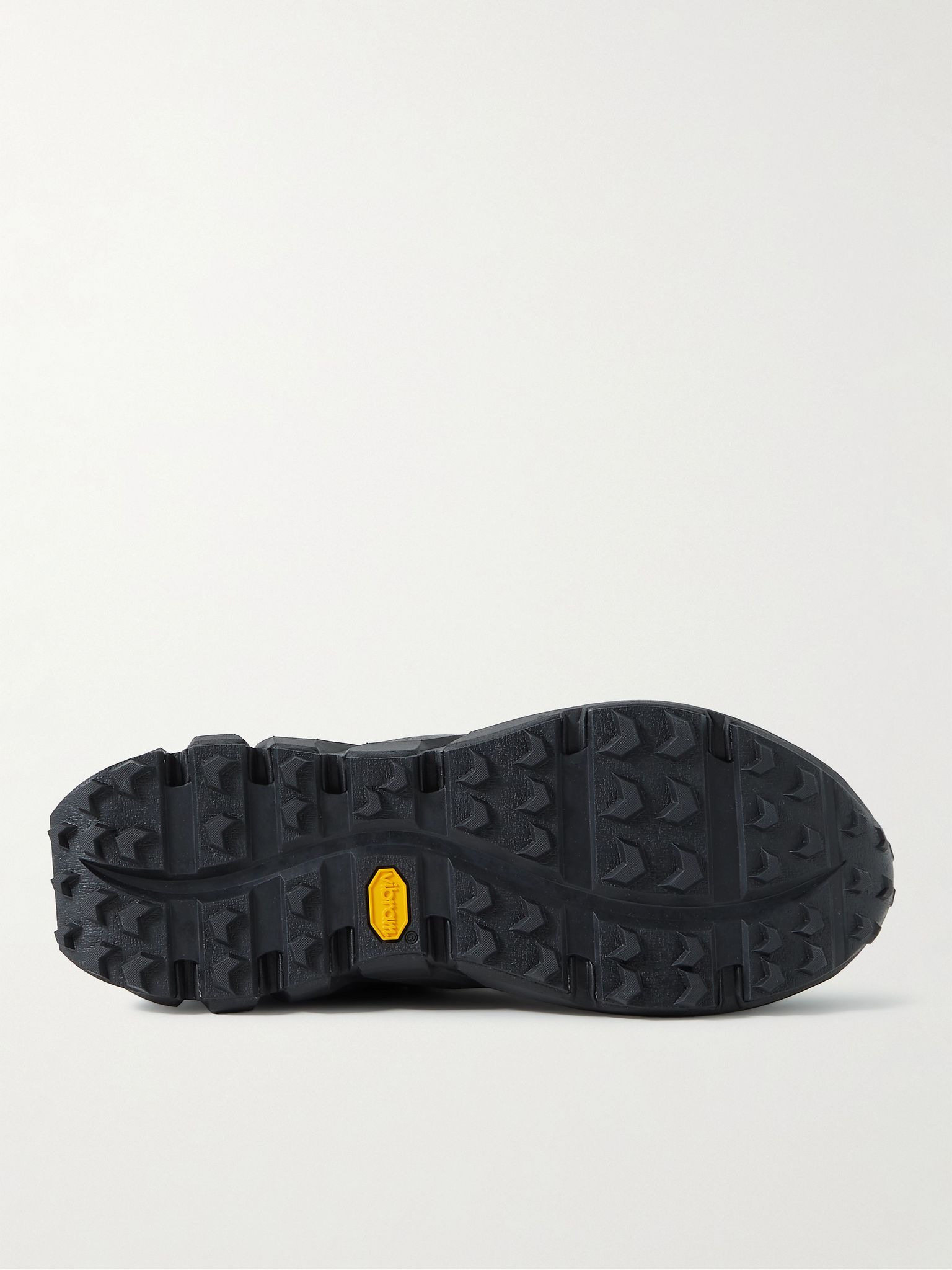 2 Moncler 1952 Silencio Nubuck, Mesh and Rubber Sneakers Black - 7