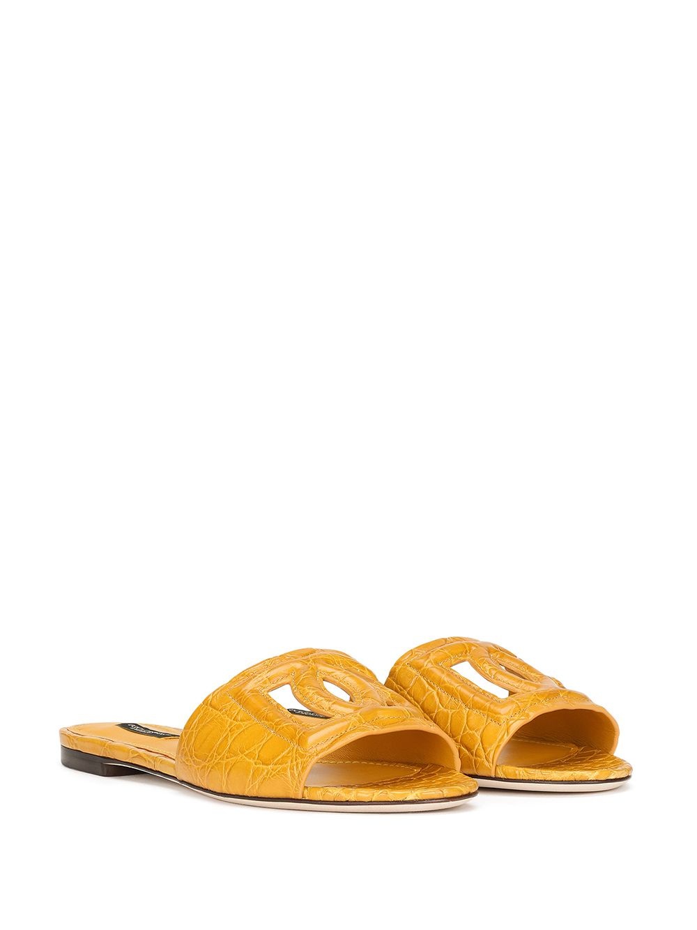 logo-embossed mule sandals - 2