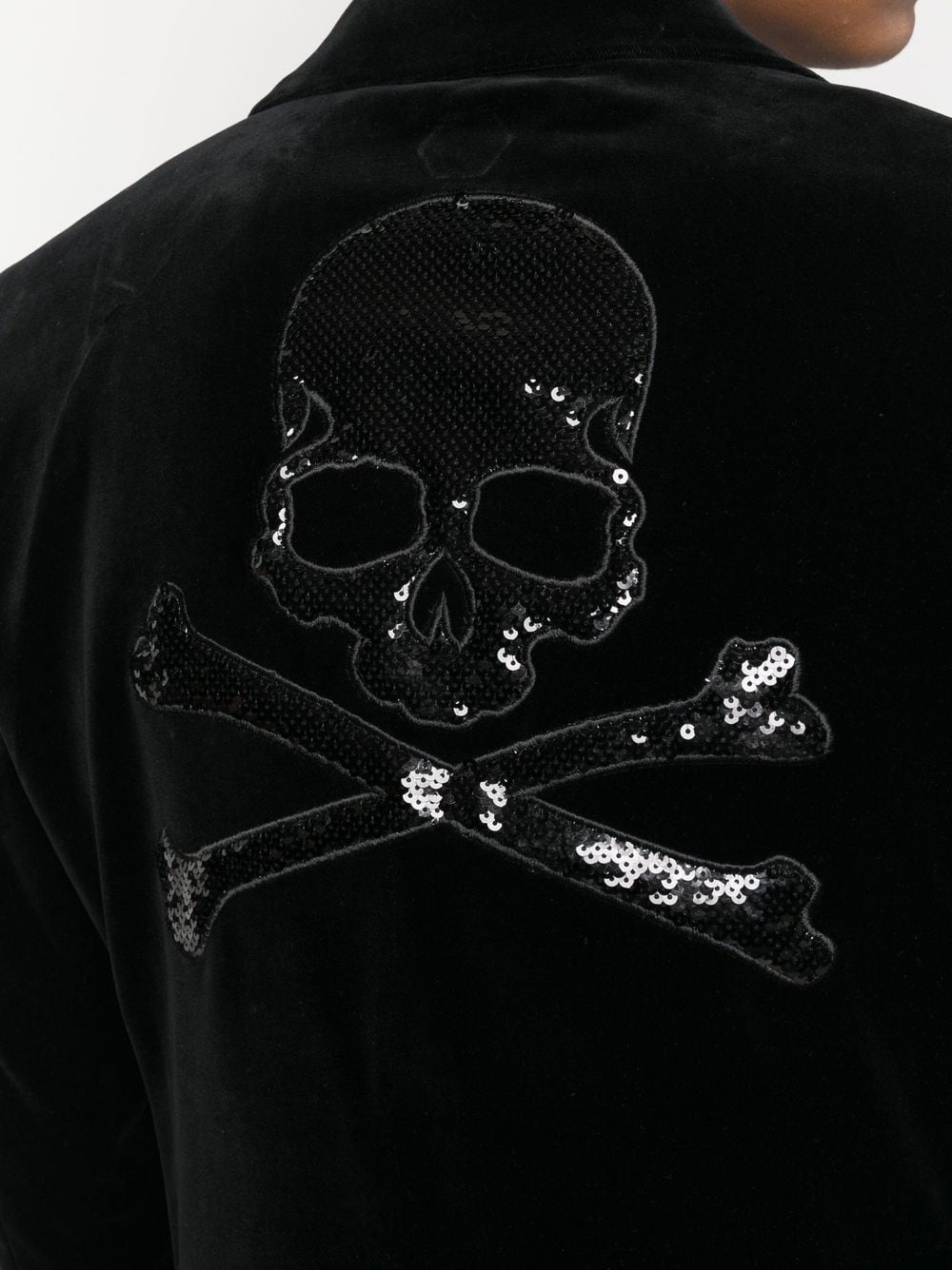 skull-detail dinner jacket - 5