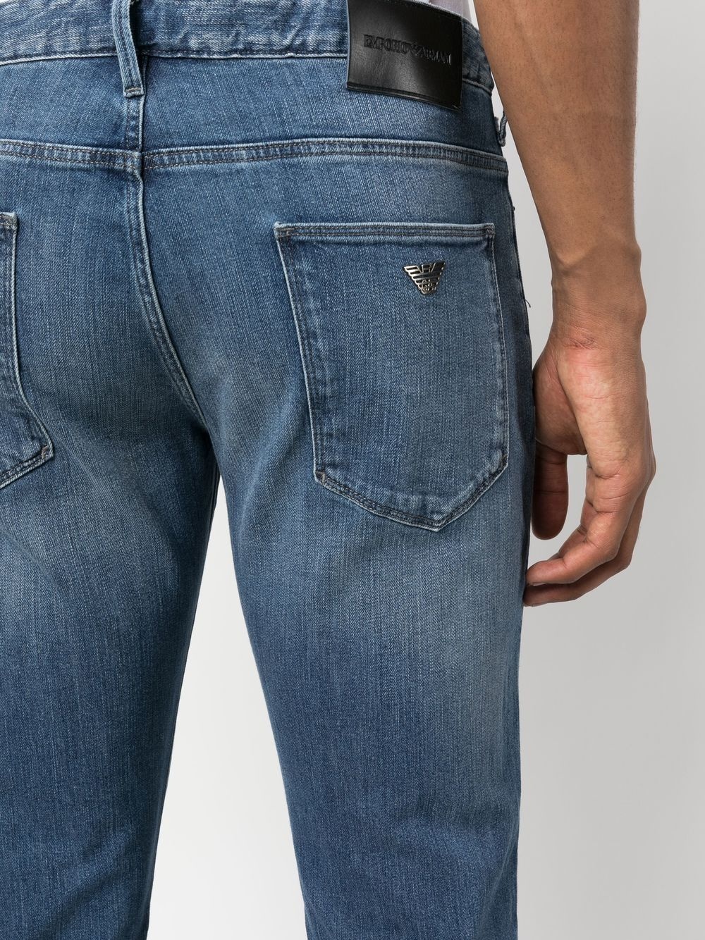 mid-rise slim-fit jeans - 5