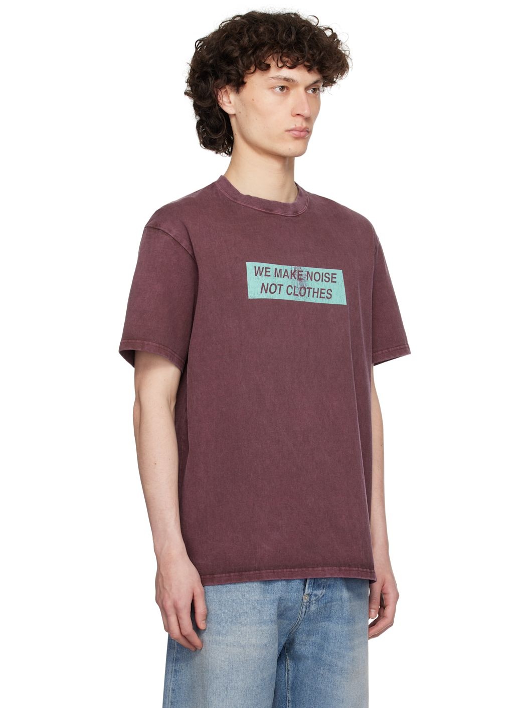 Burgundy UC1D9810-2 T-shirt - 2