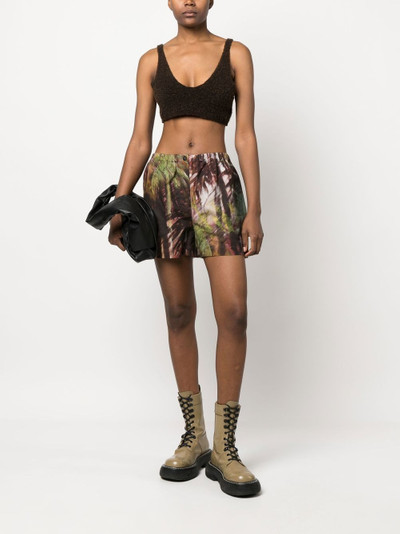 Alanui tropical-print shorts outlook