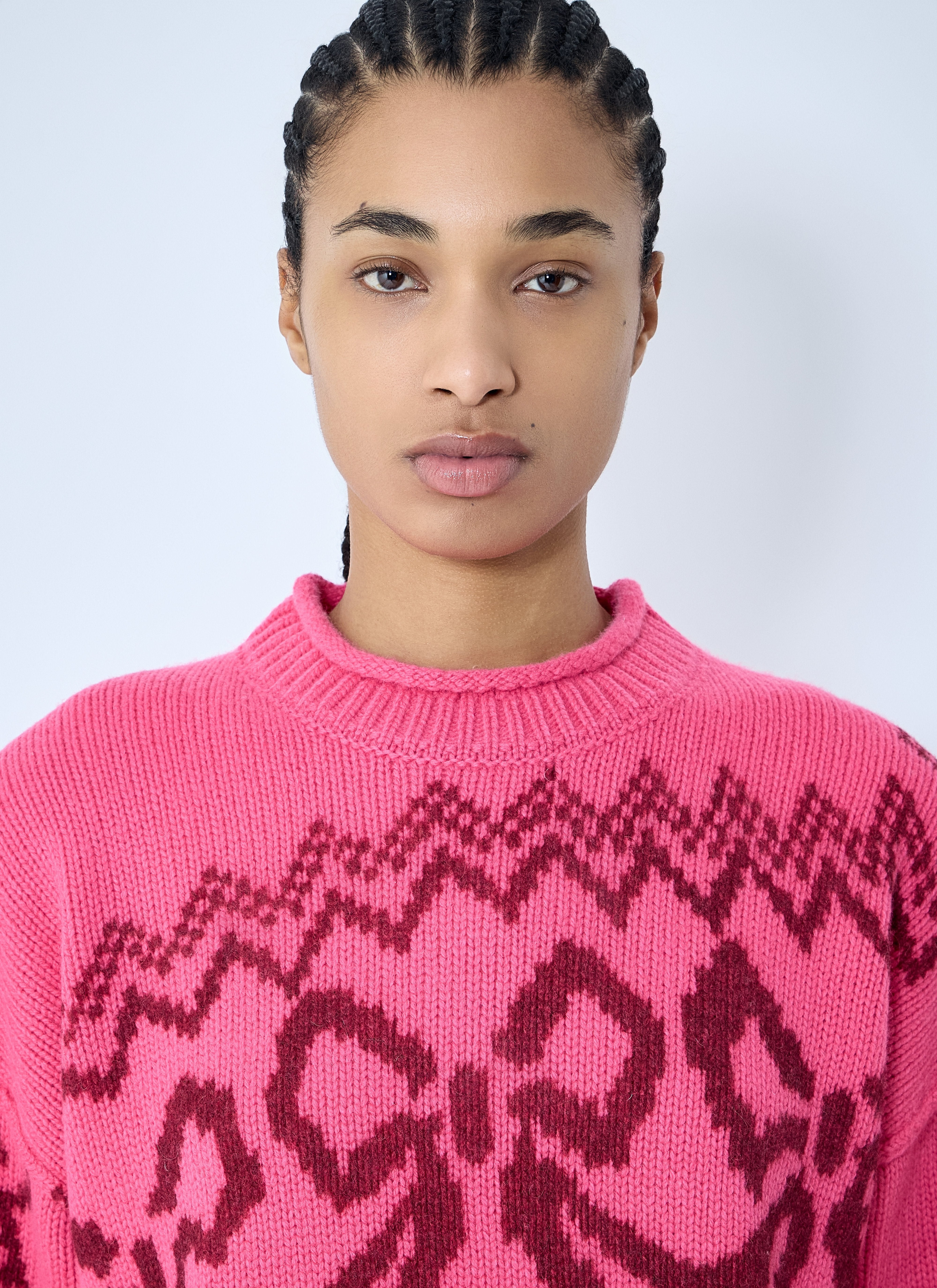 Acne Studios Women Jacquard Sweater - 5