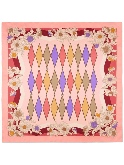 GUCCI Gucci Lovelight silk scarf outlook