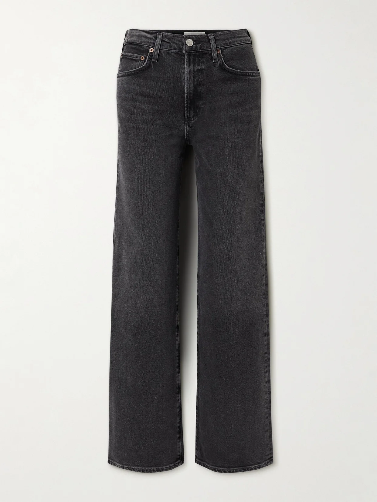 Harper Mid-rise Wide-leg Jeans - 1
