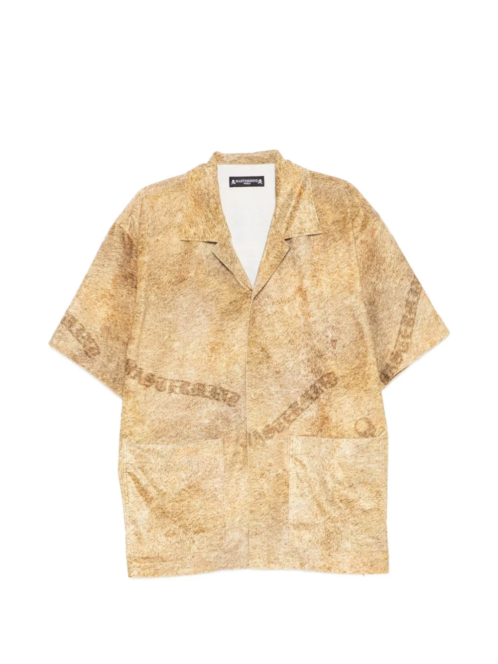 lion-print shirt - 1
