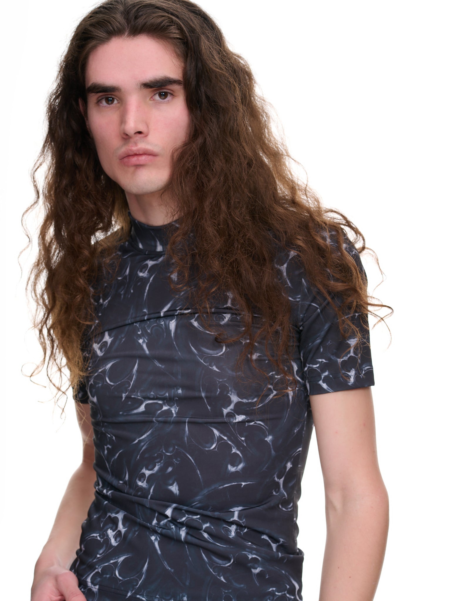 Chrome Tribal Stretch T-Shirt - 4