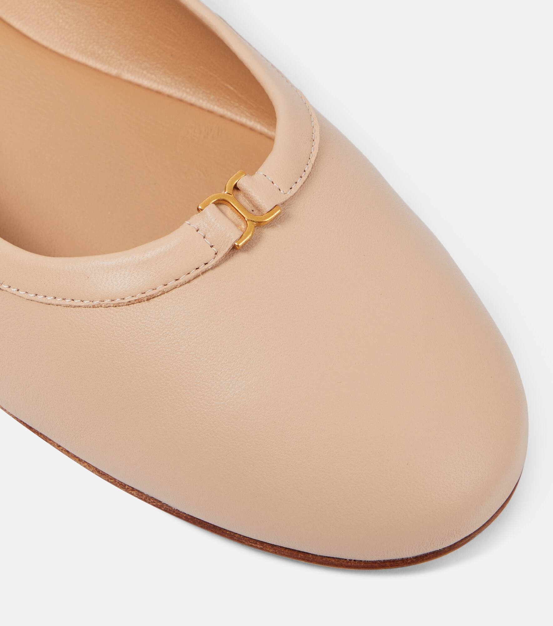 Marcie leather ballet flats - 6