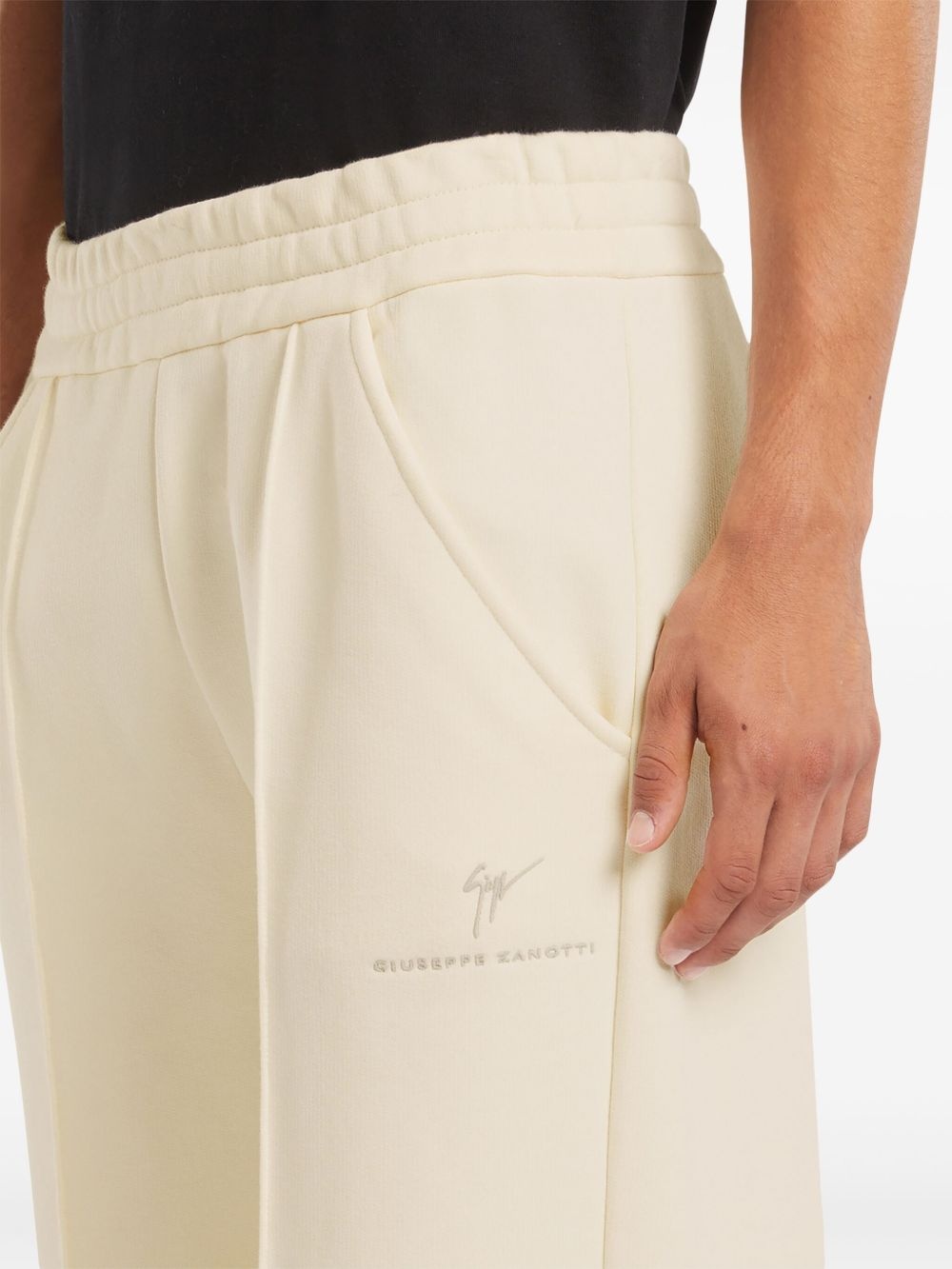 cotton track pants - 5