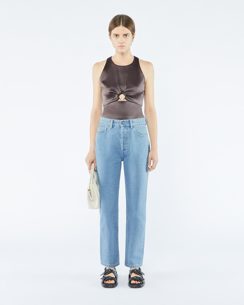 Nanushka KEMIA - Straight-leg jeans - Eco light wash outlook