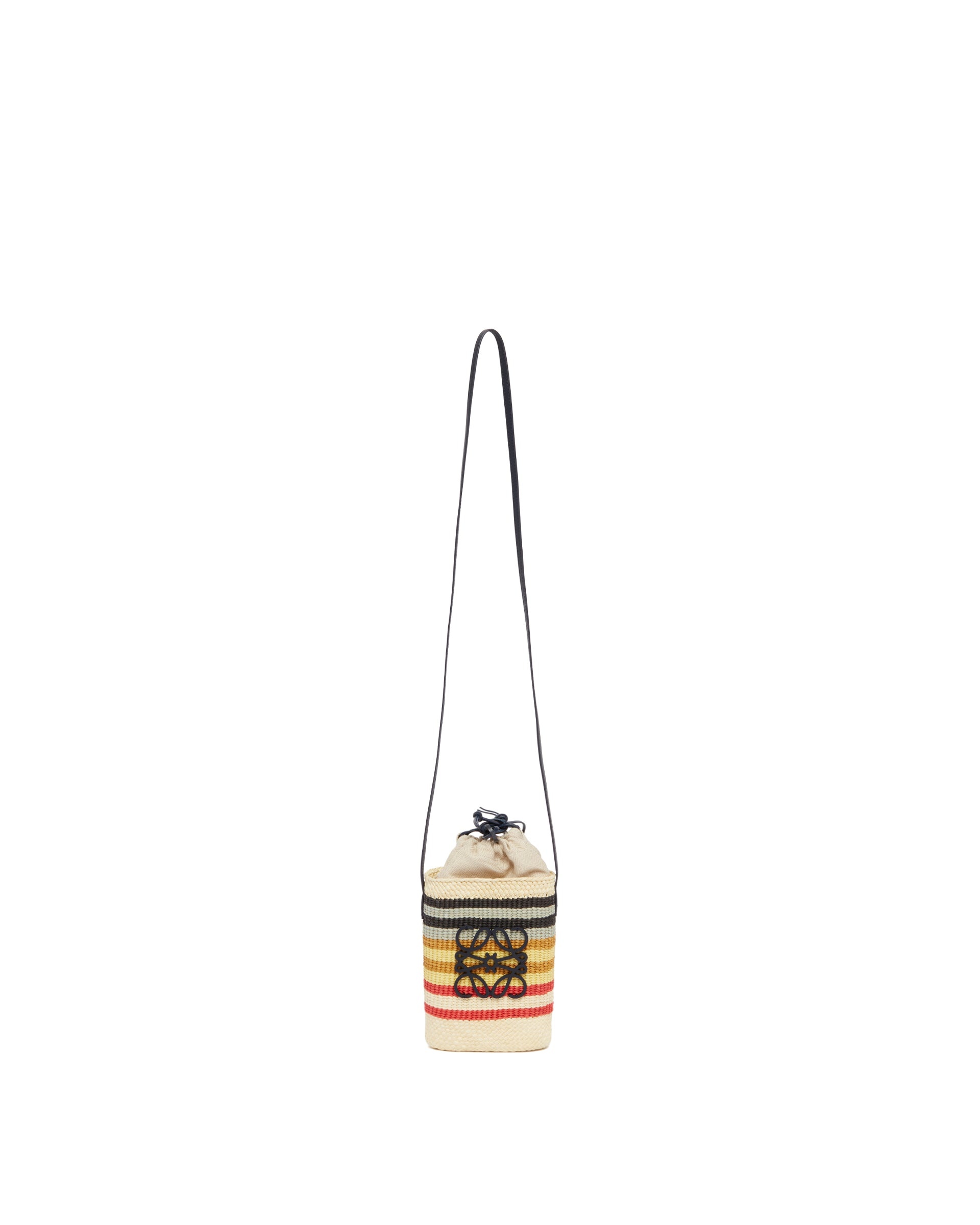 LOEWE Paula's Ibiza Anagram Square Pocket Stripes Multicolor Bag - 1
